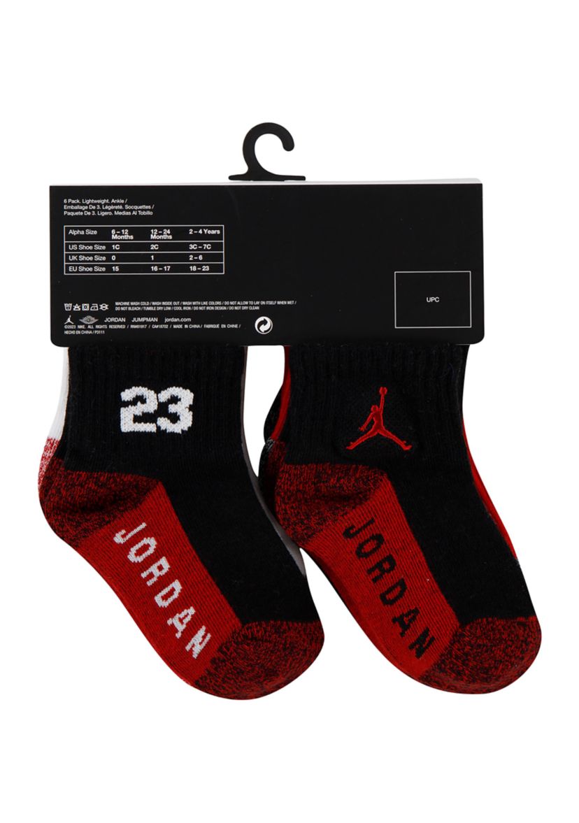 Baby Boys 6-Pack of Jordan Socks 