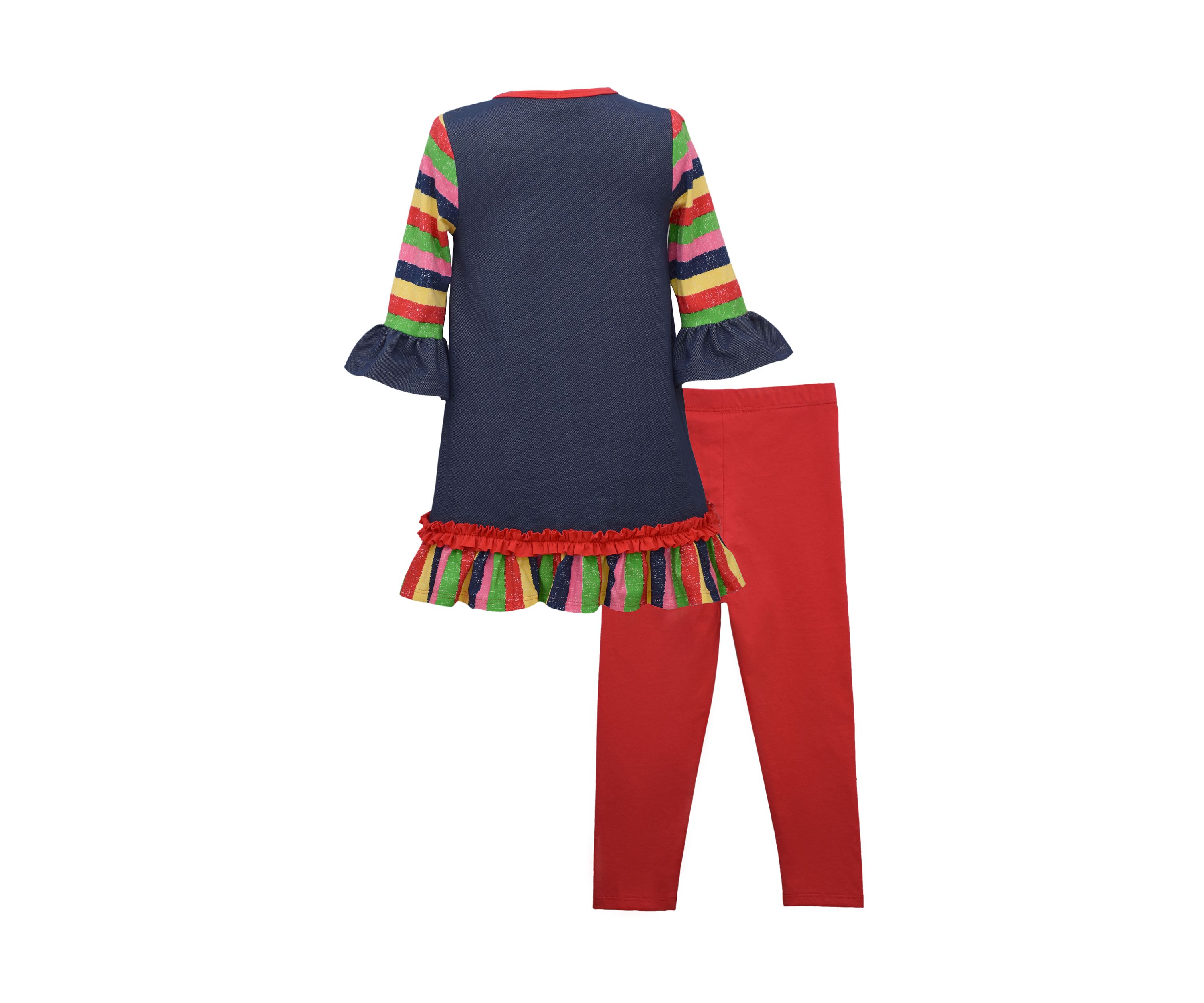 Girls 4-6x Crayon Appliqué Set