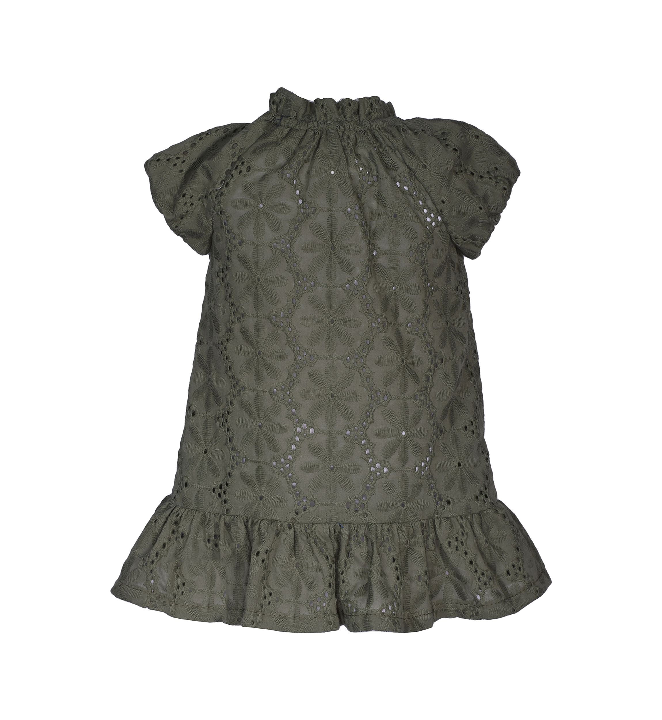 Girls 4-6x Eyelet Peasant Dress