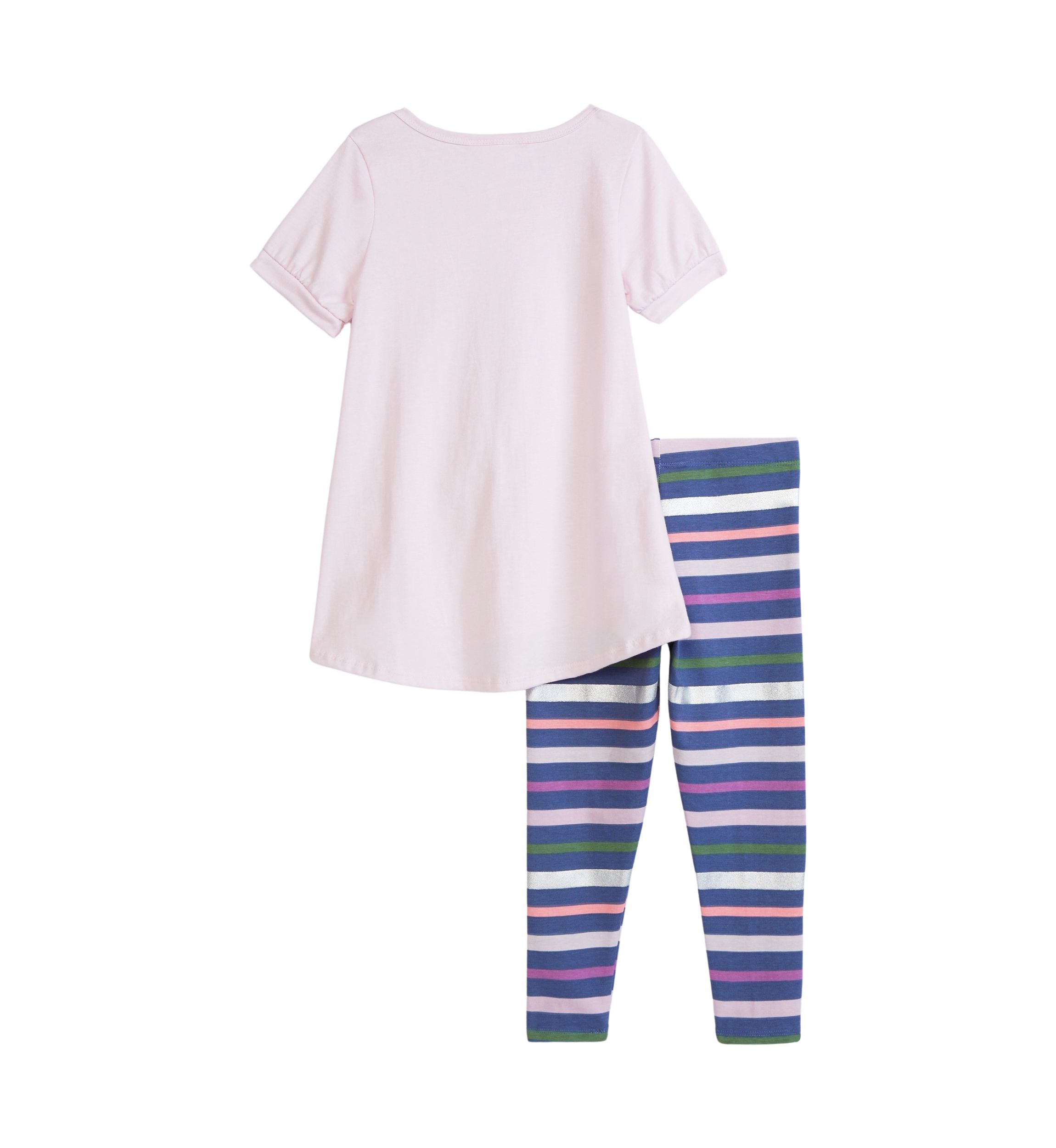 Girls 4-6x Glitter Cat Set