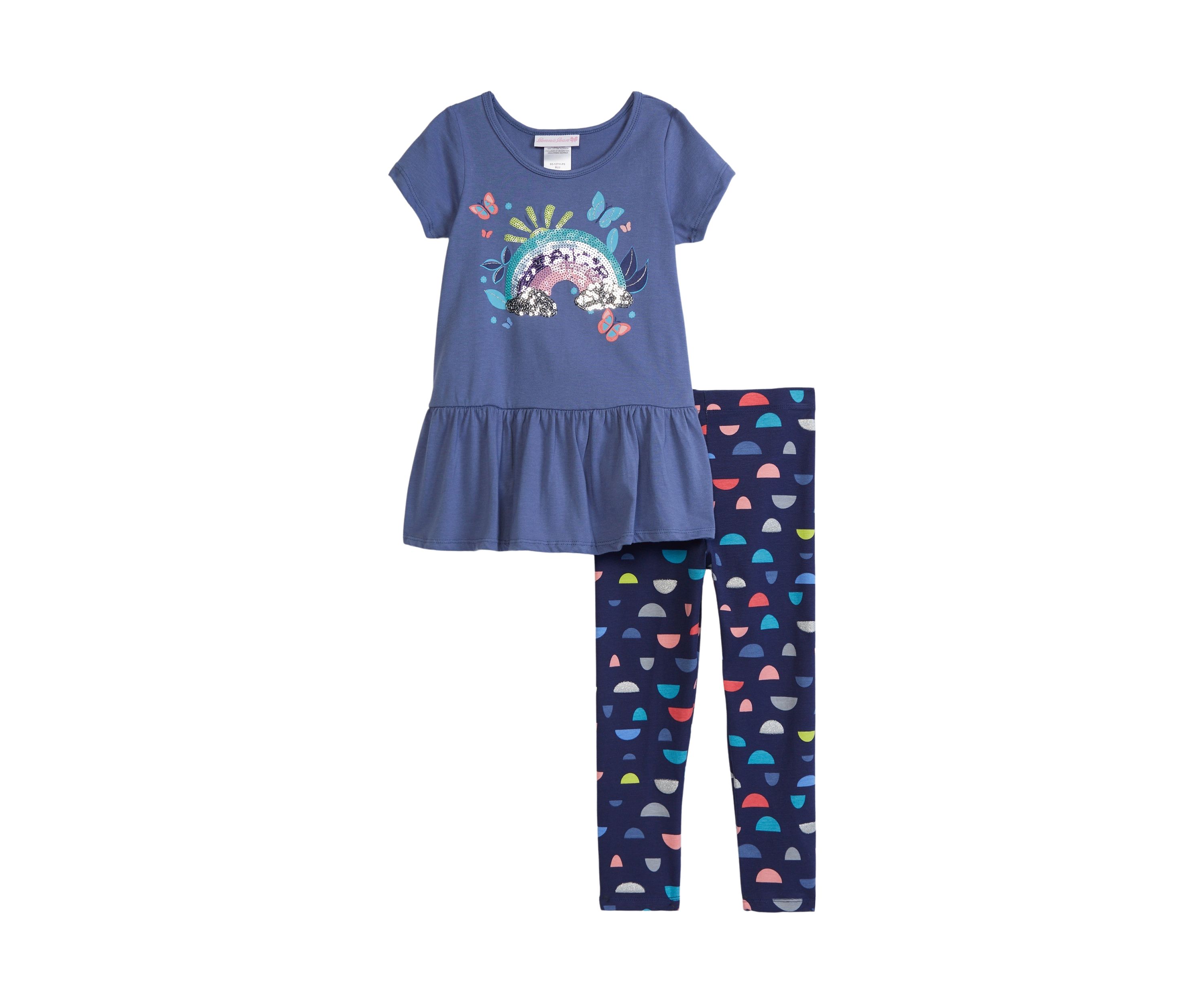 Girls 4-6x Rainbow Set