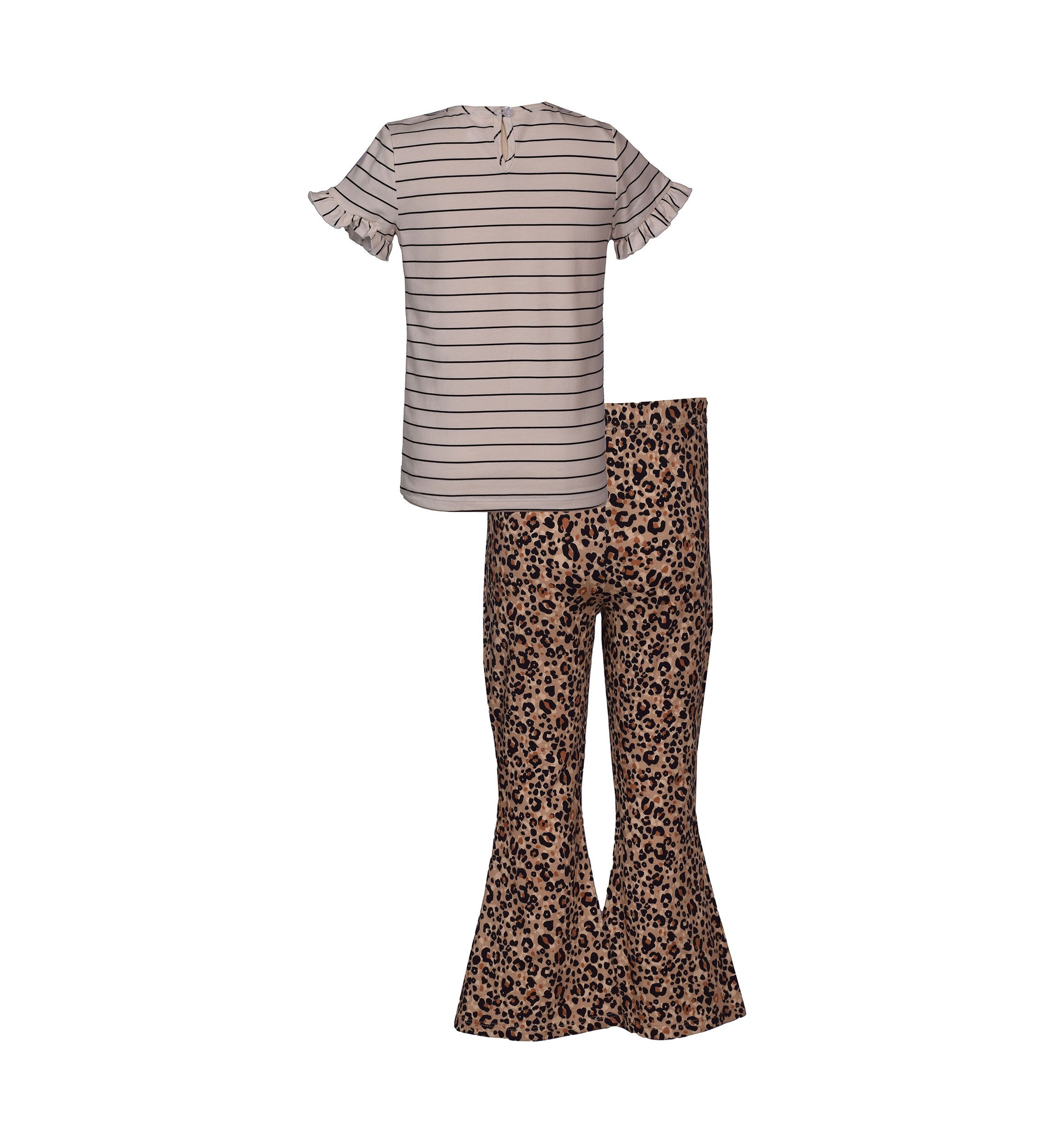 Girls 4-6x Animal Apple Flare Set
