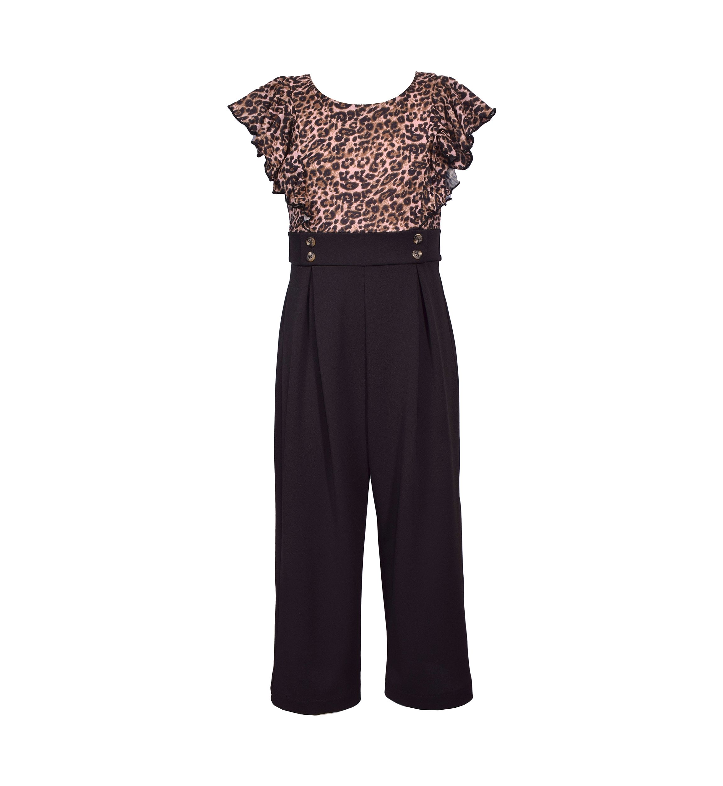 Girls 7-16 Animal Jumpsuit