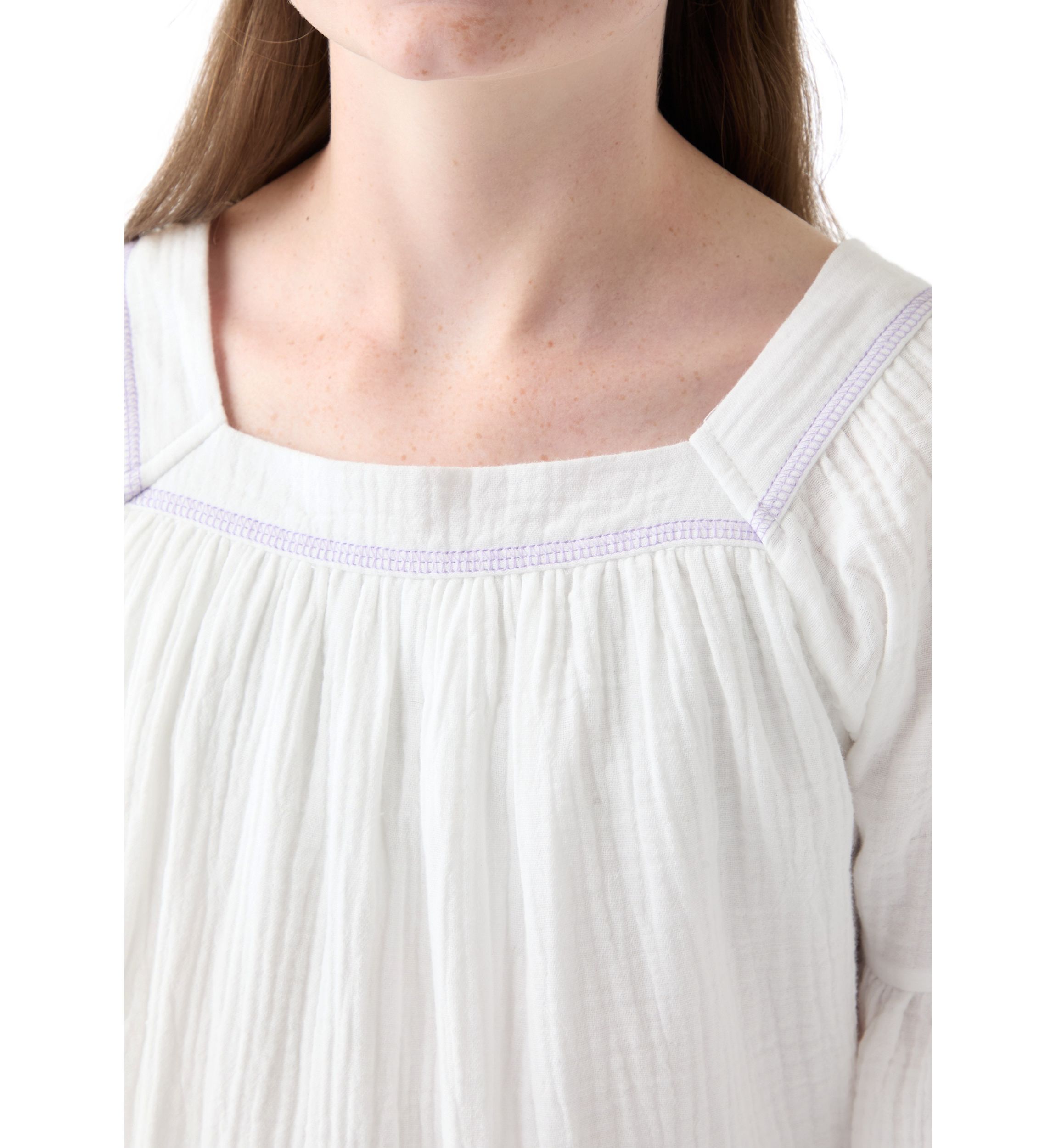 Girls 7-16 Knit Top and Printed Flare Pants Set