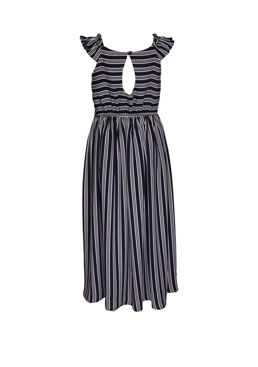Girls 4-6x Stripe Walkthrough Dress