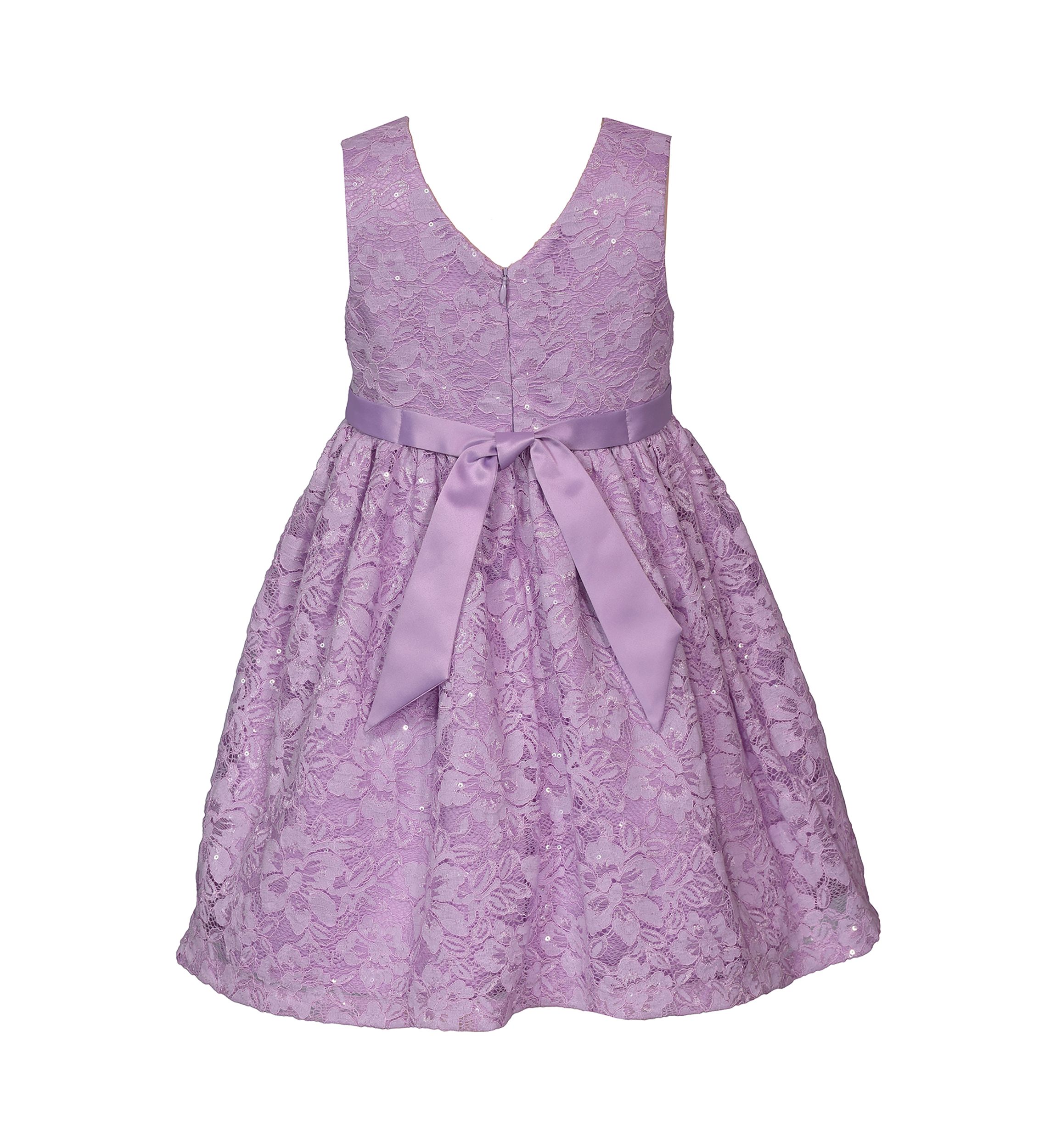 Girls 4-6x Sequin Lace Party Dress
