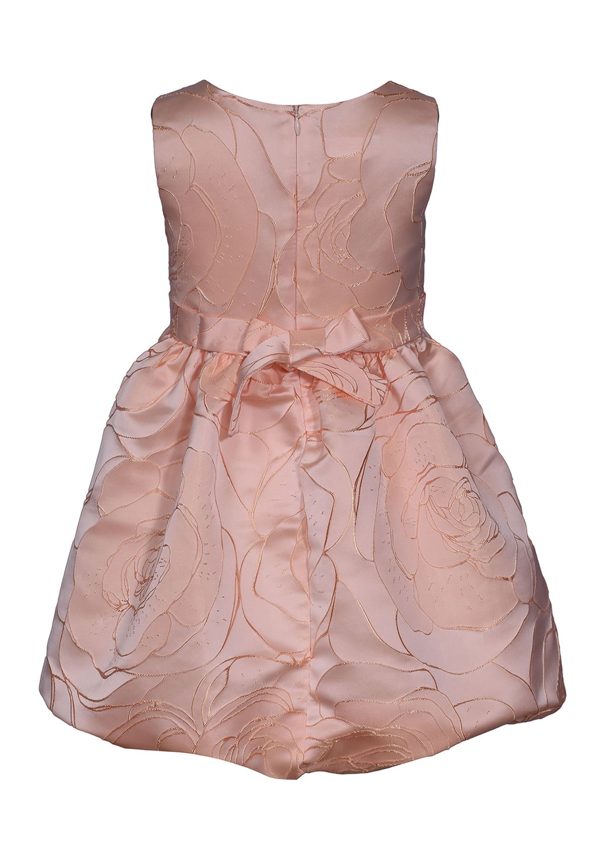 Girls 4-6x Floral Jacquard Dress