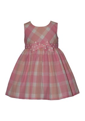 Bonnie Jean Girls 4-6x Plaid Dress