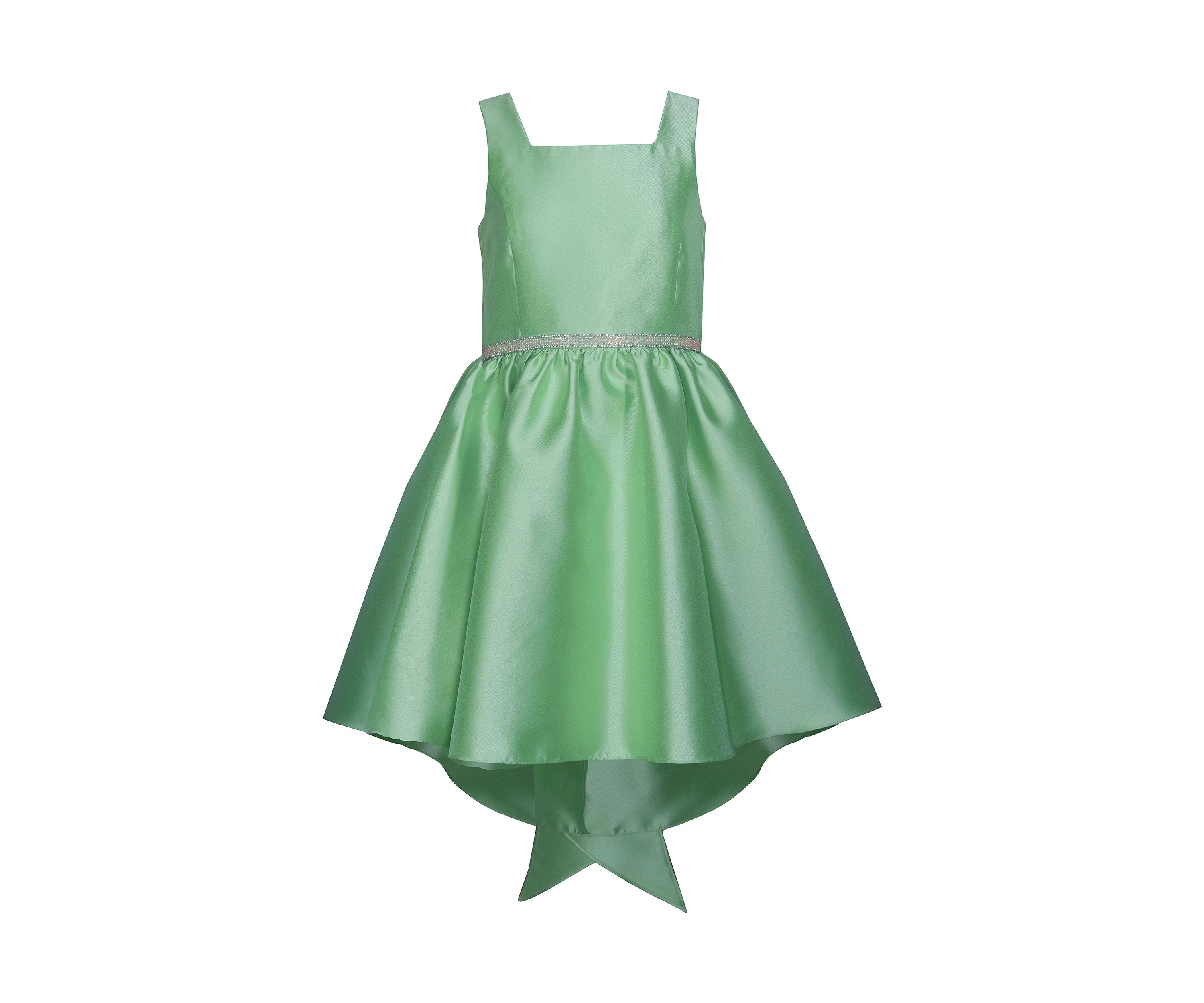 Girls 7-16 Sleeveless High Low Fancy Dress
