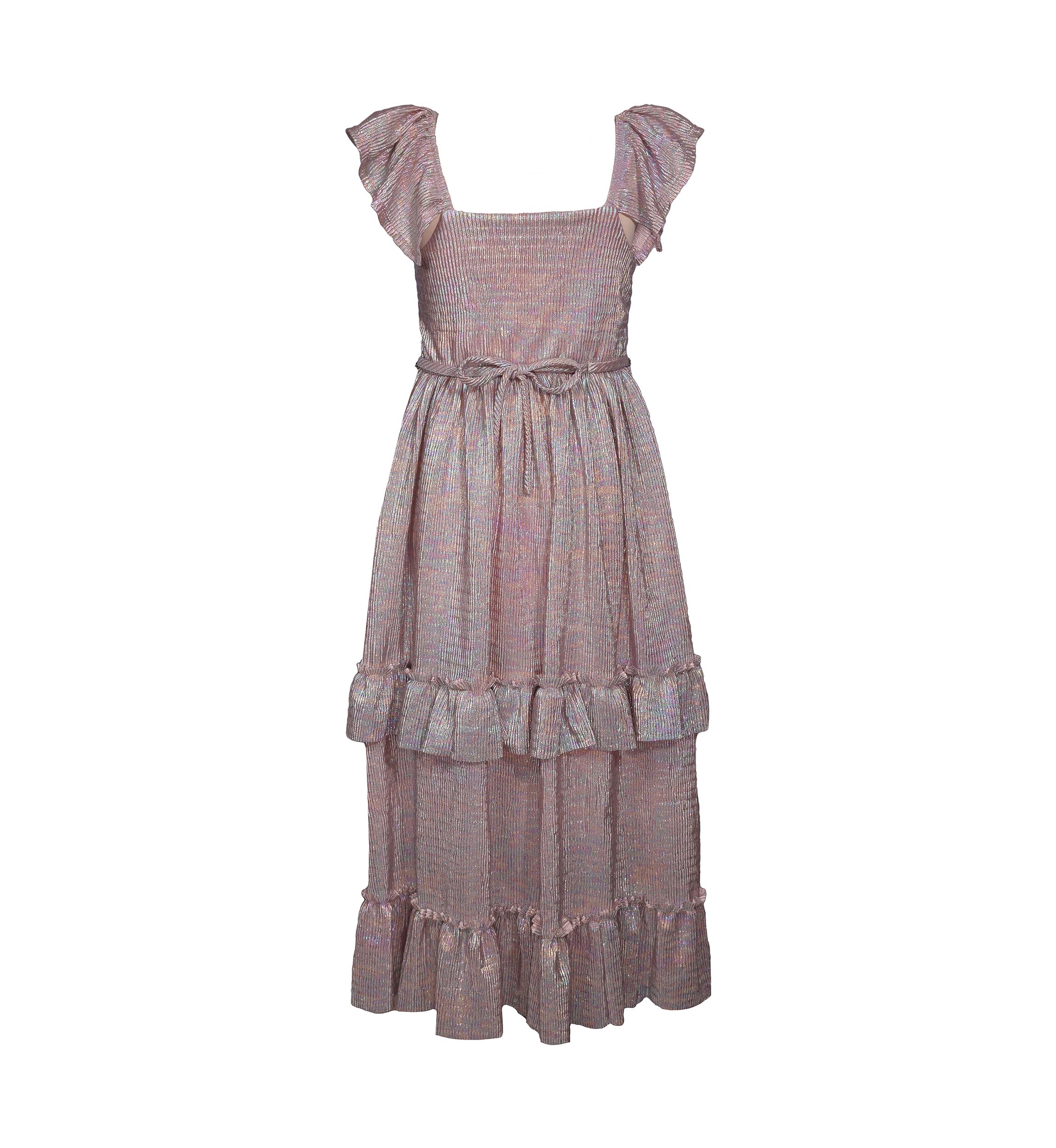 Girls 7-16 Opalescent Maxi Dress