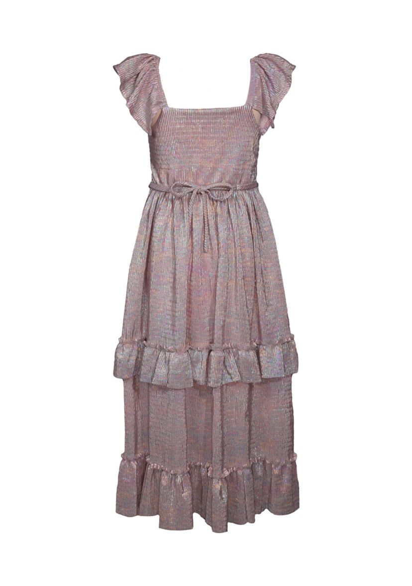 Girls 7-16 Opalescent Maxi Dress