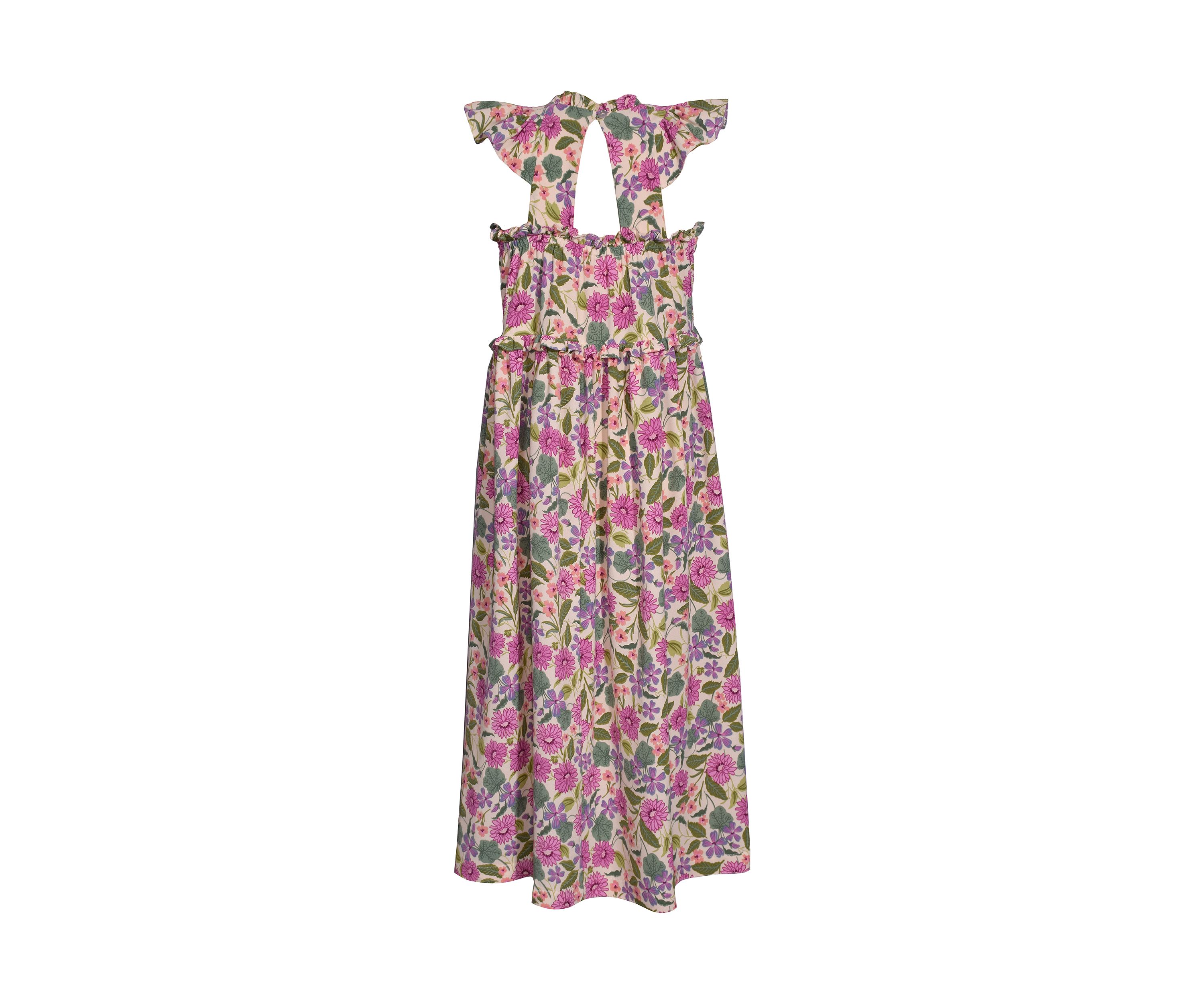 Girls 7-16 Multi Floral Printed Dress