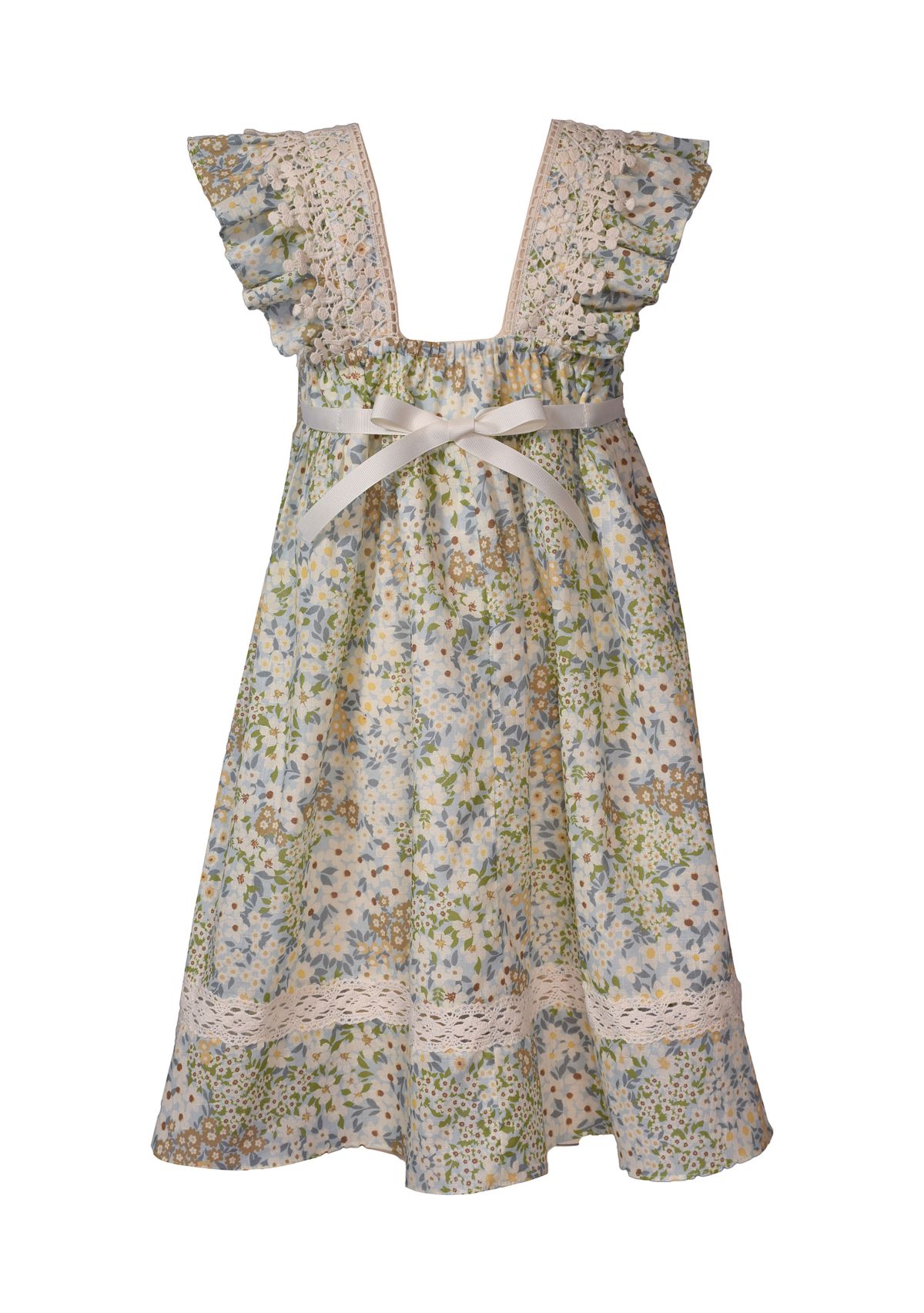 Girls 7-16 Floral Printed Dress