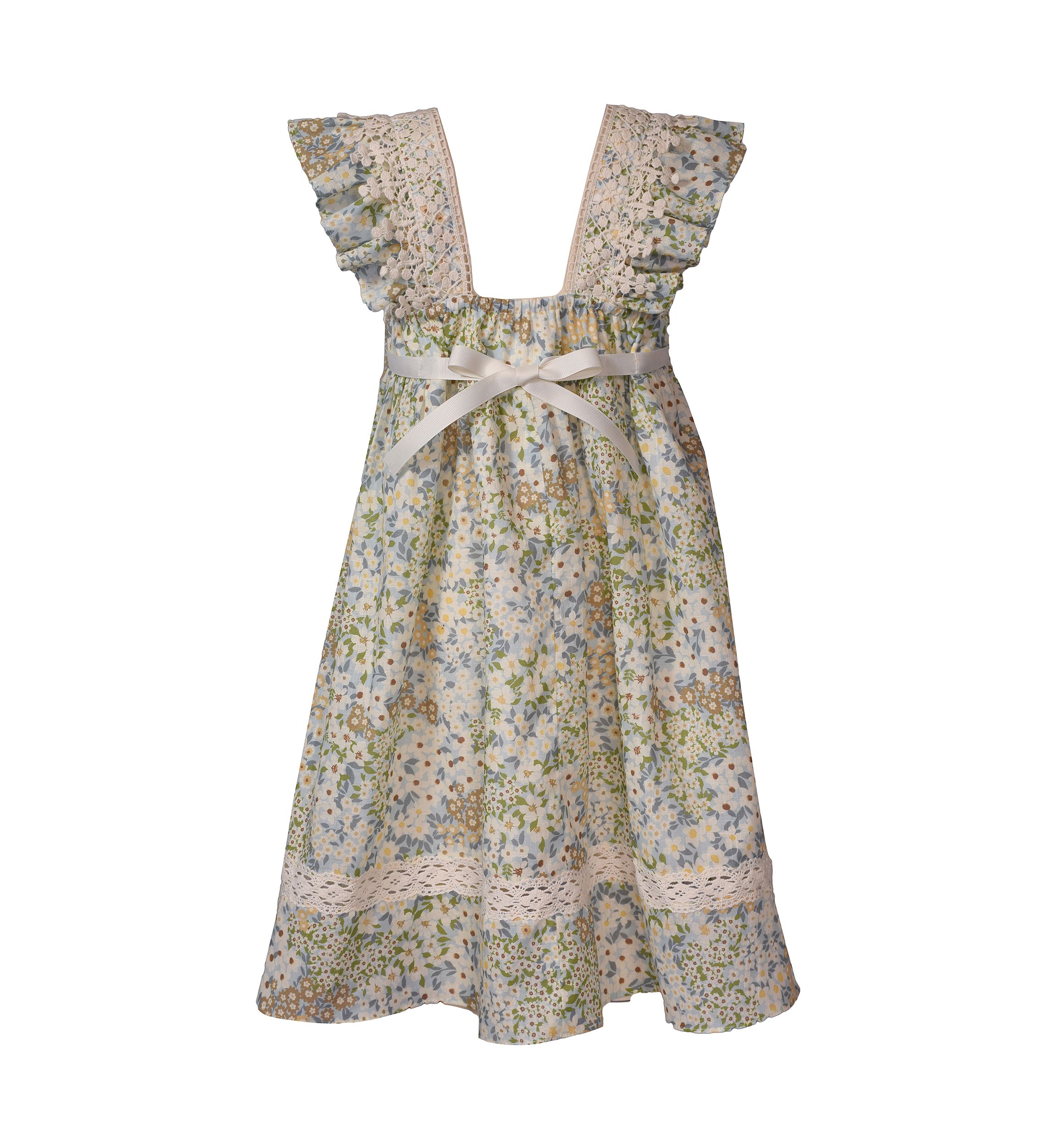 Girls 7-16 Floral Printed Dress