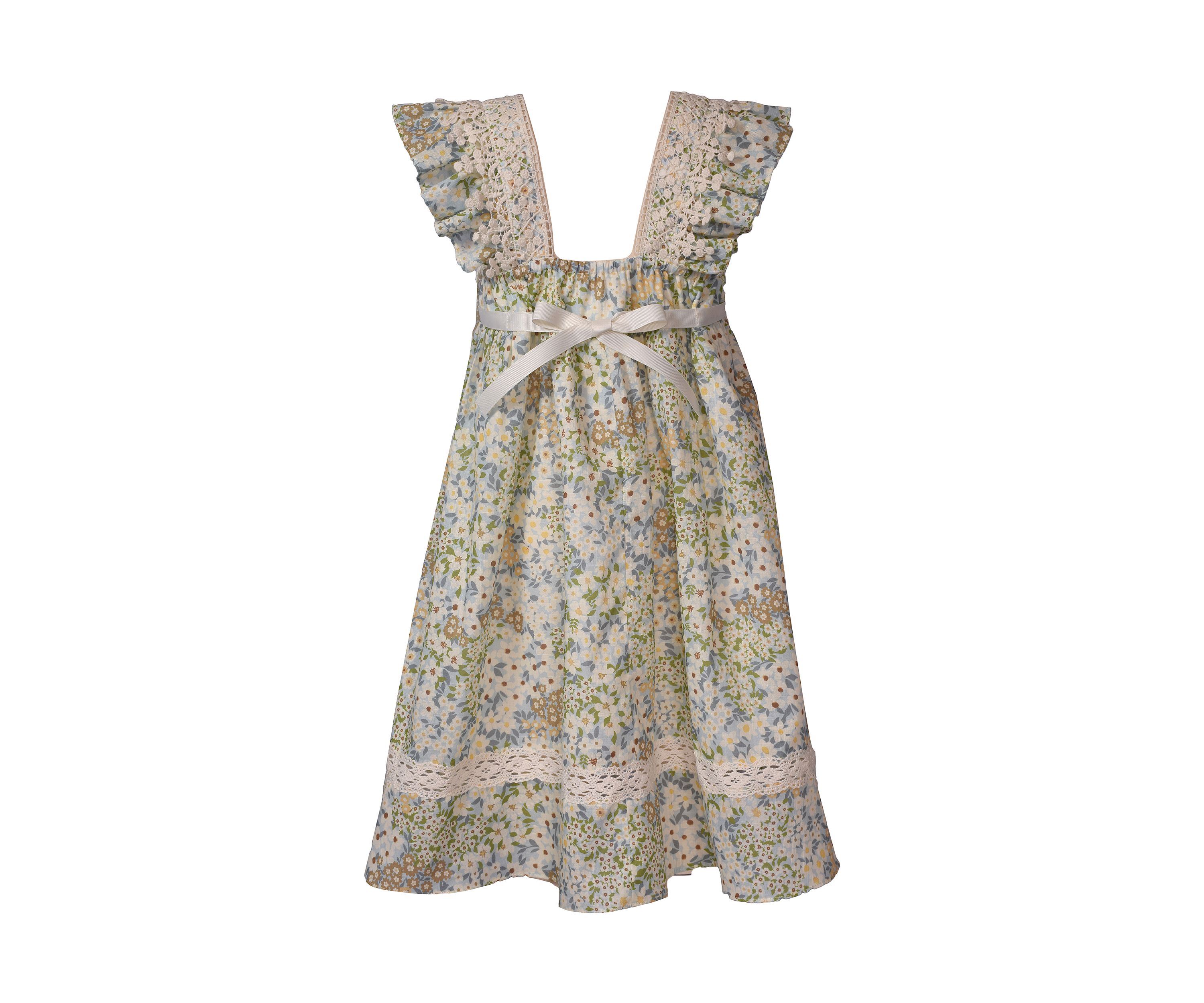 Girls 7-16 Floral Printed Dress