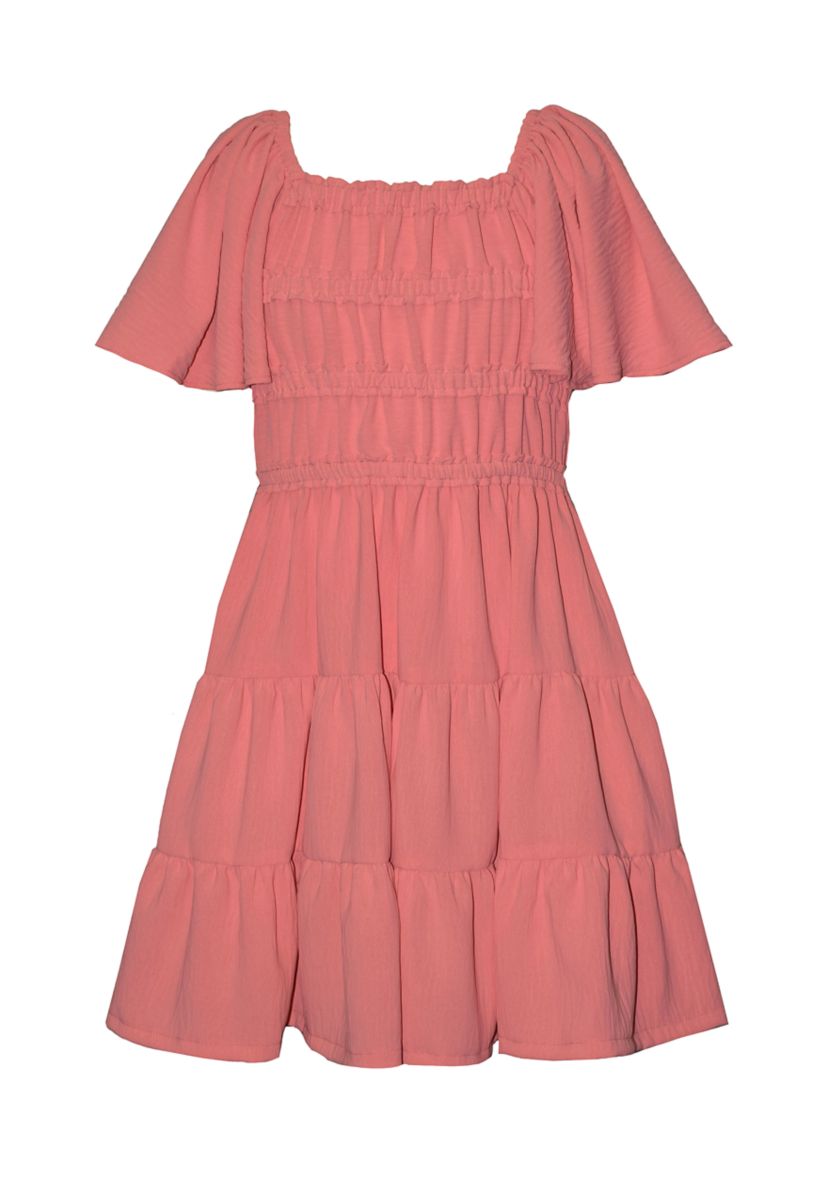 bonnie jean fit and flare dress Bonnie Jean Big Girls Sleeveless Metallic-Knit/Lurex Jacquard Fit-And-Flare  Dress