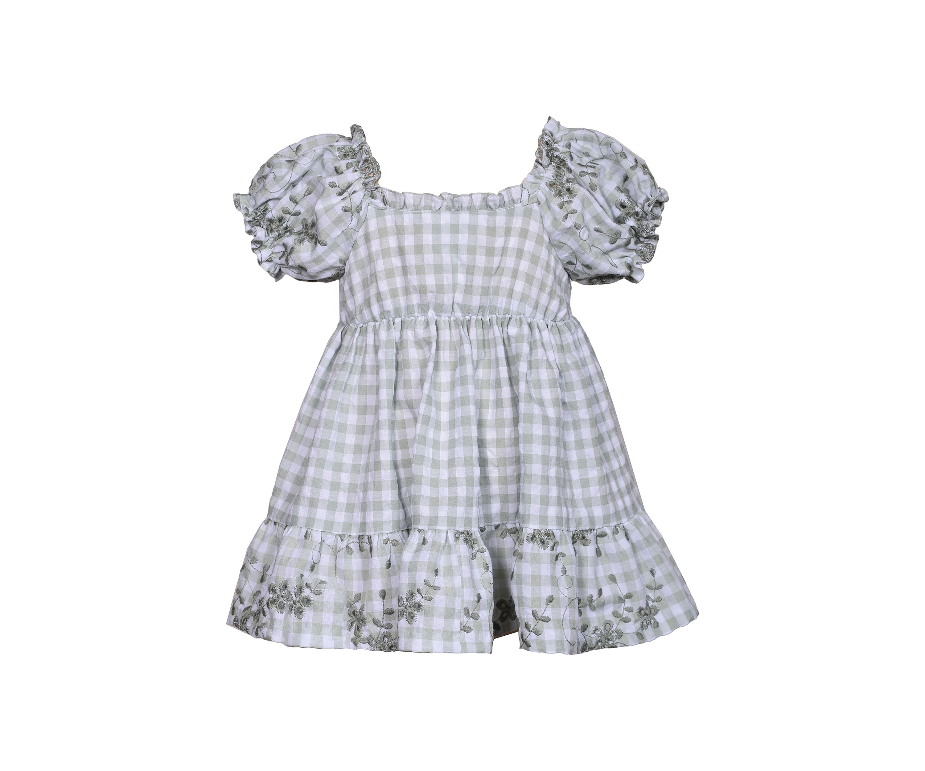 Girls 4-6x Smocked Tiered Dress