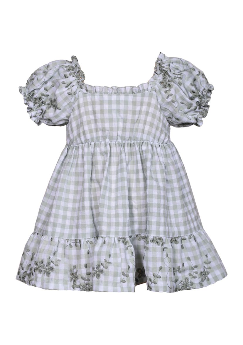 Girls 4-6x Smocked Tiered Dress