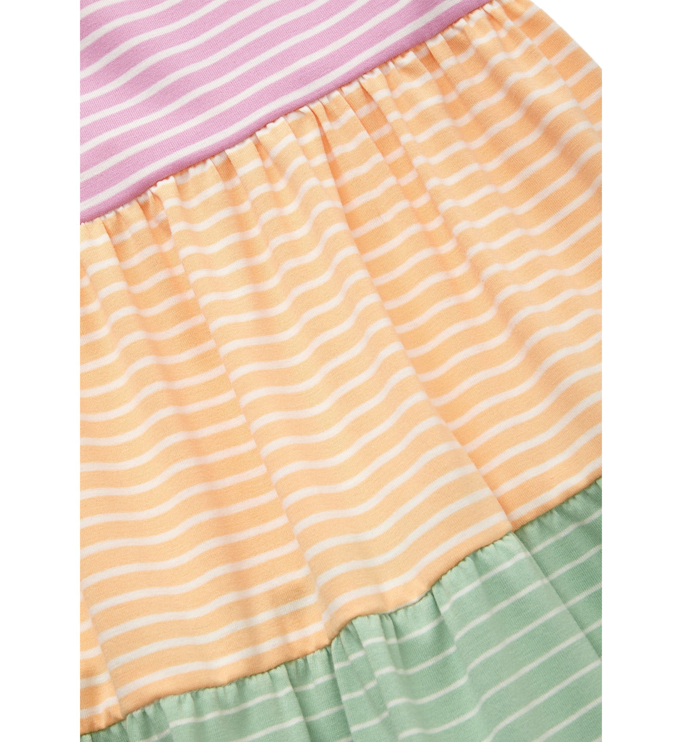 Girls 4-6x Mixed Striped Tiered Dress