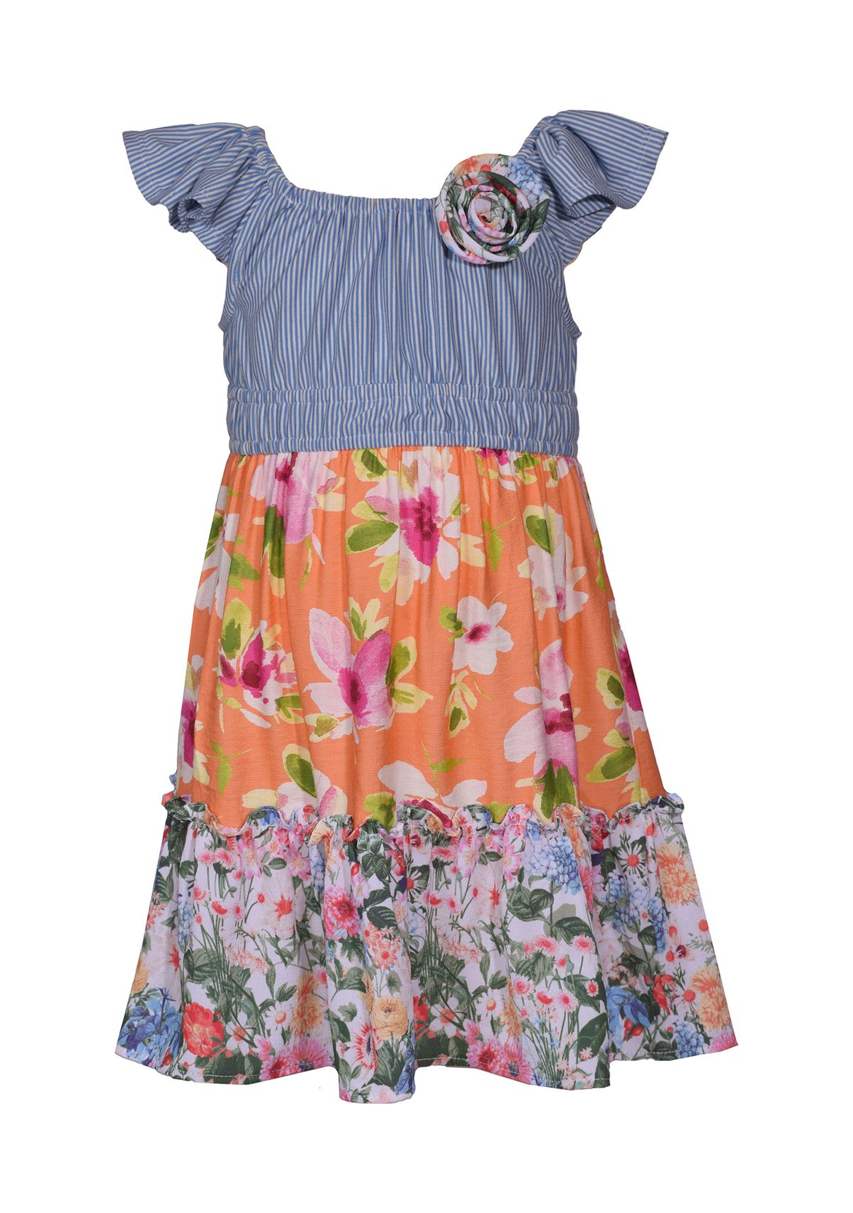 Girls 4-6x Mixed Print Sundress