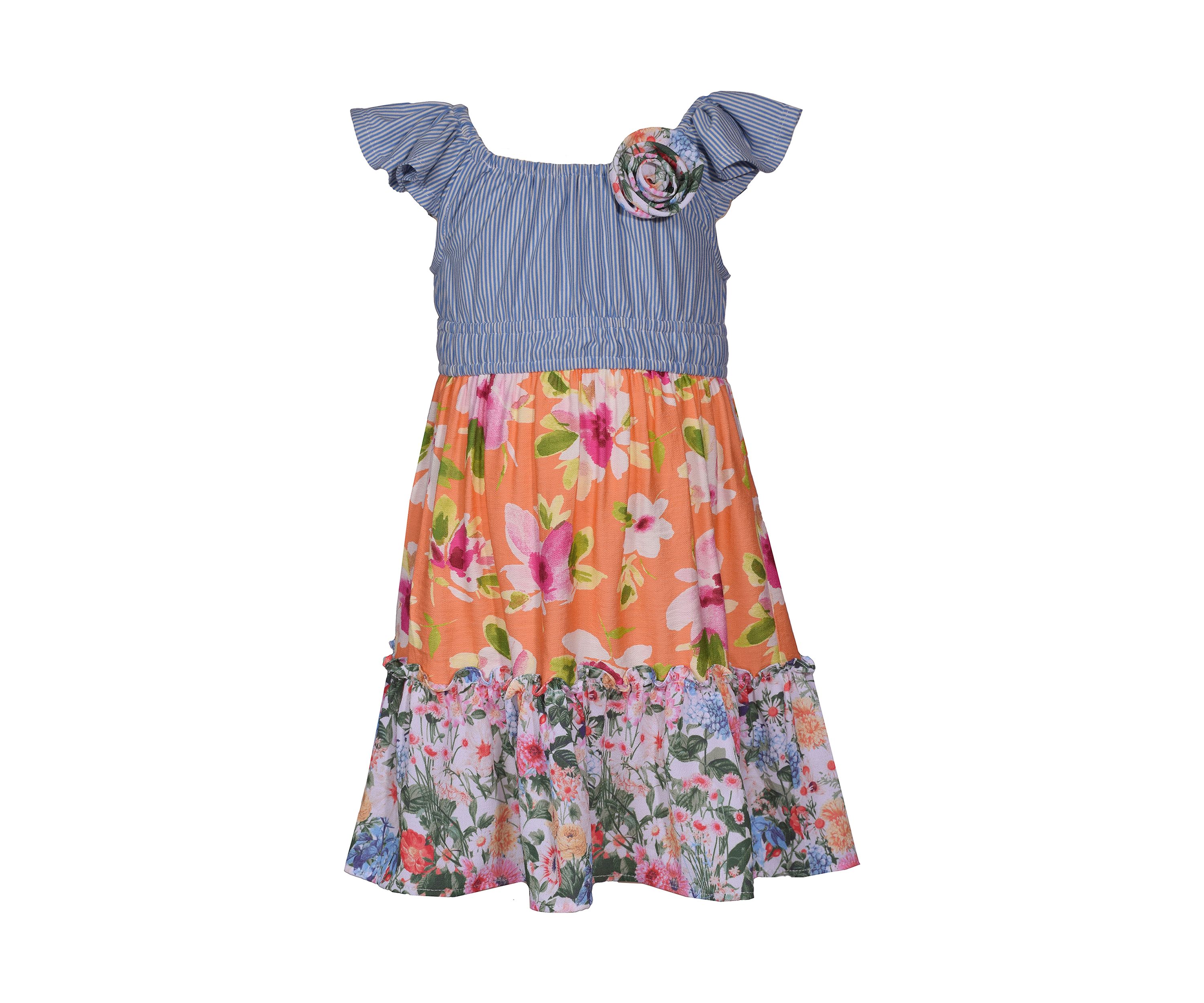 Girls 4-6x Mixed Print Sundress