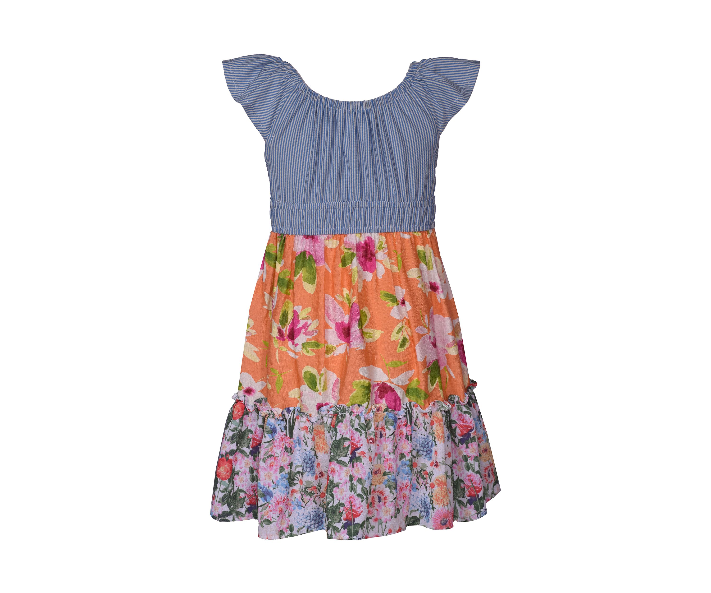 Girls 4-6x Mixed Print Sundress