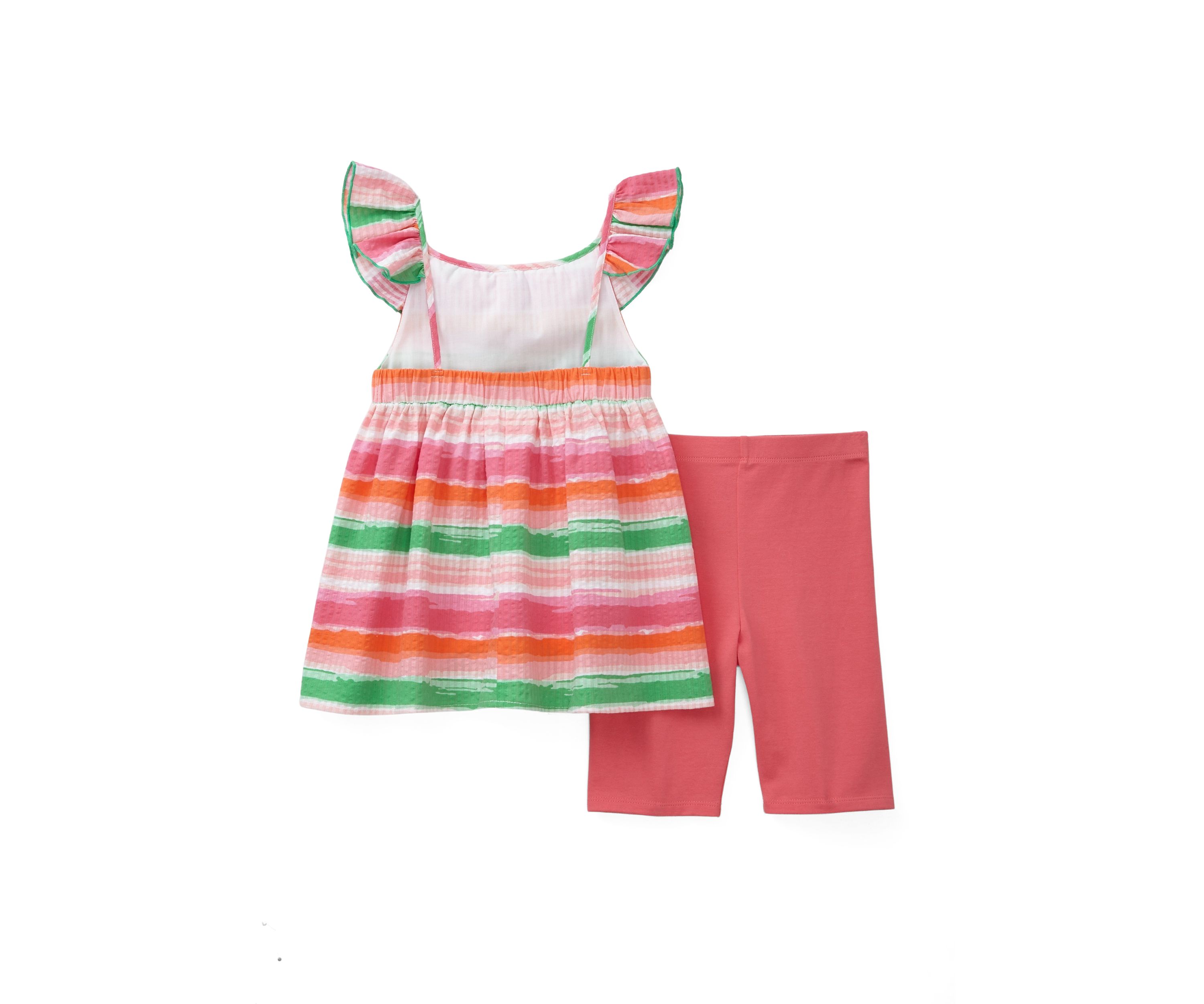 Girls 4-6x Multi Stripe Seersucker Set