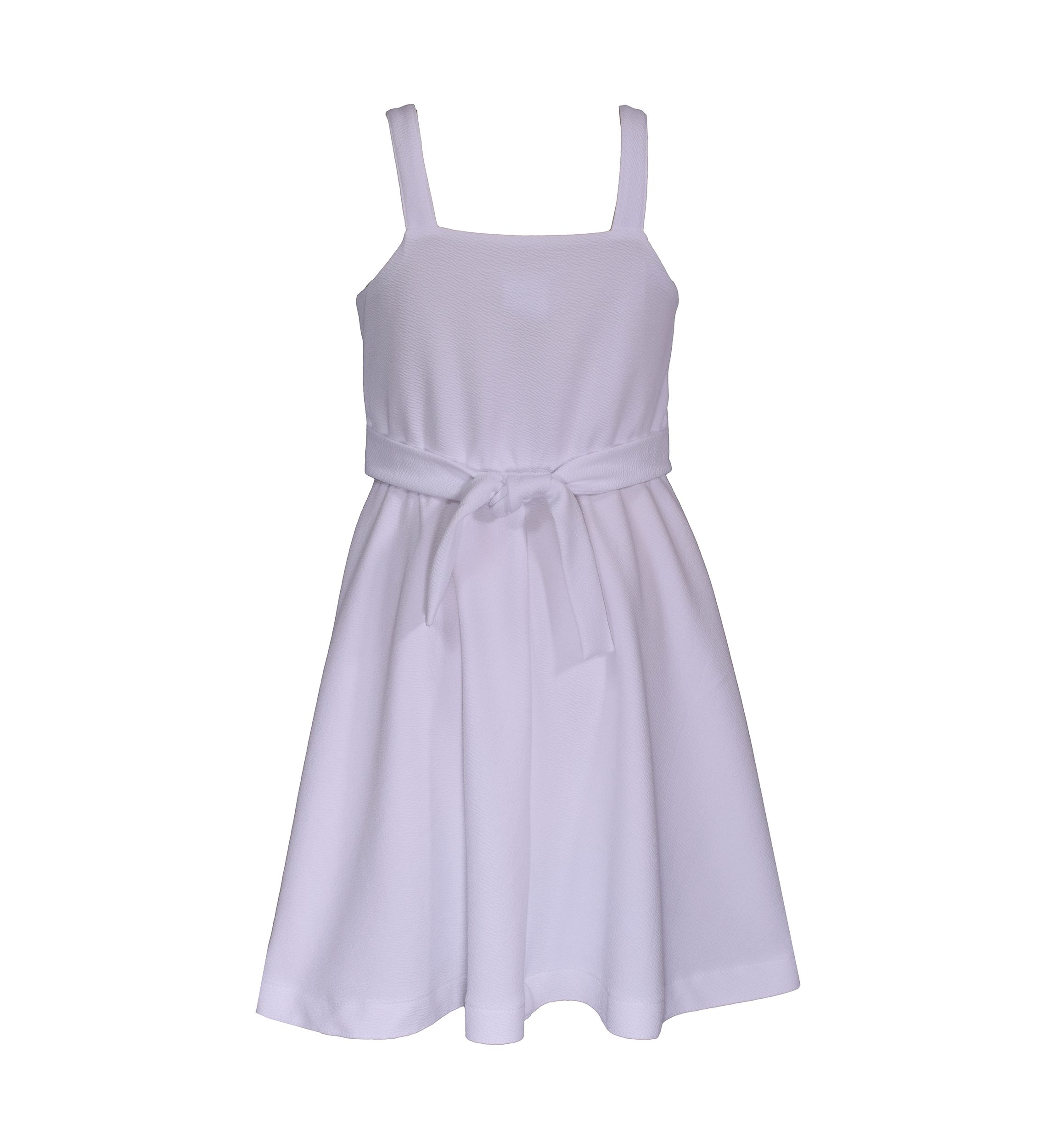 Girls 7-16 Sleeveless Cutout Fit and Flare Dress