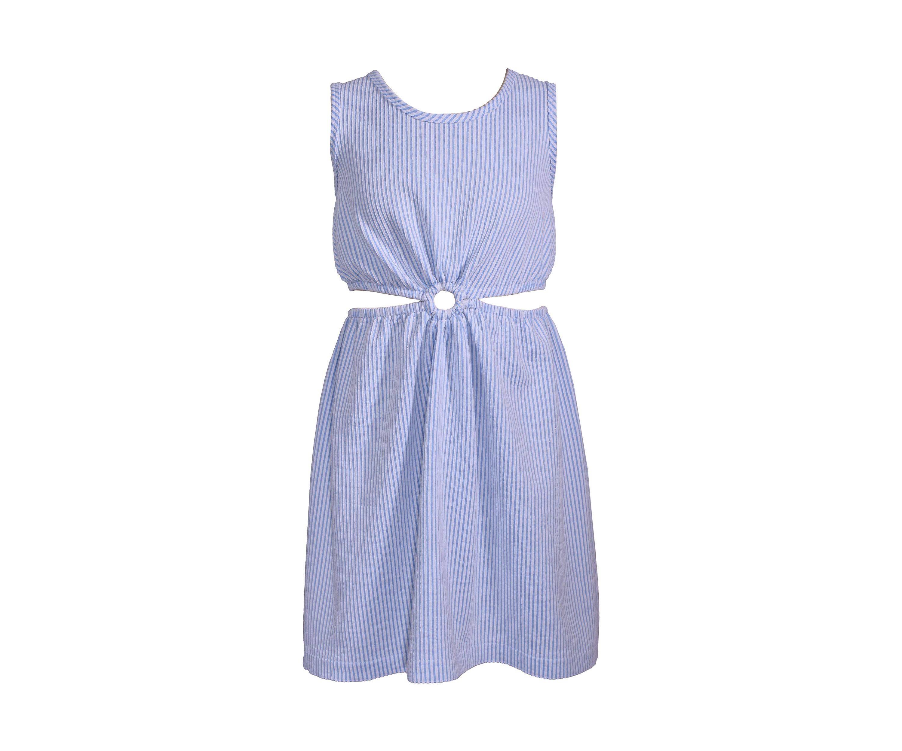 Girls 7-16 Cutout Ring Textured Knit Dress