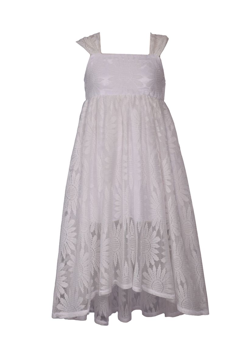 Girls 7-16 Sleeveless Square Neck Sundress