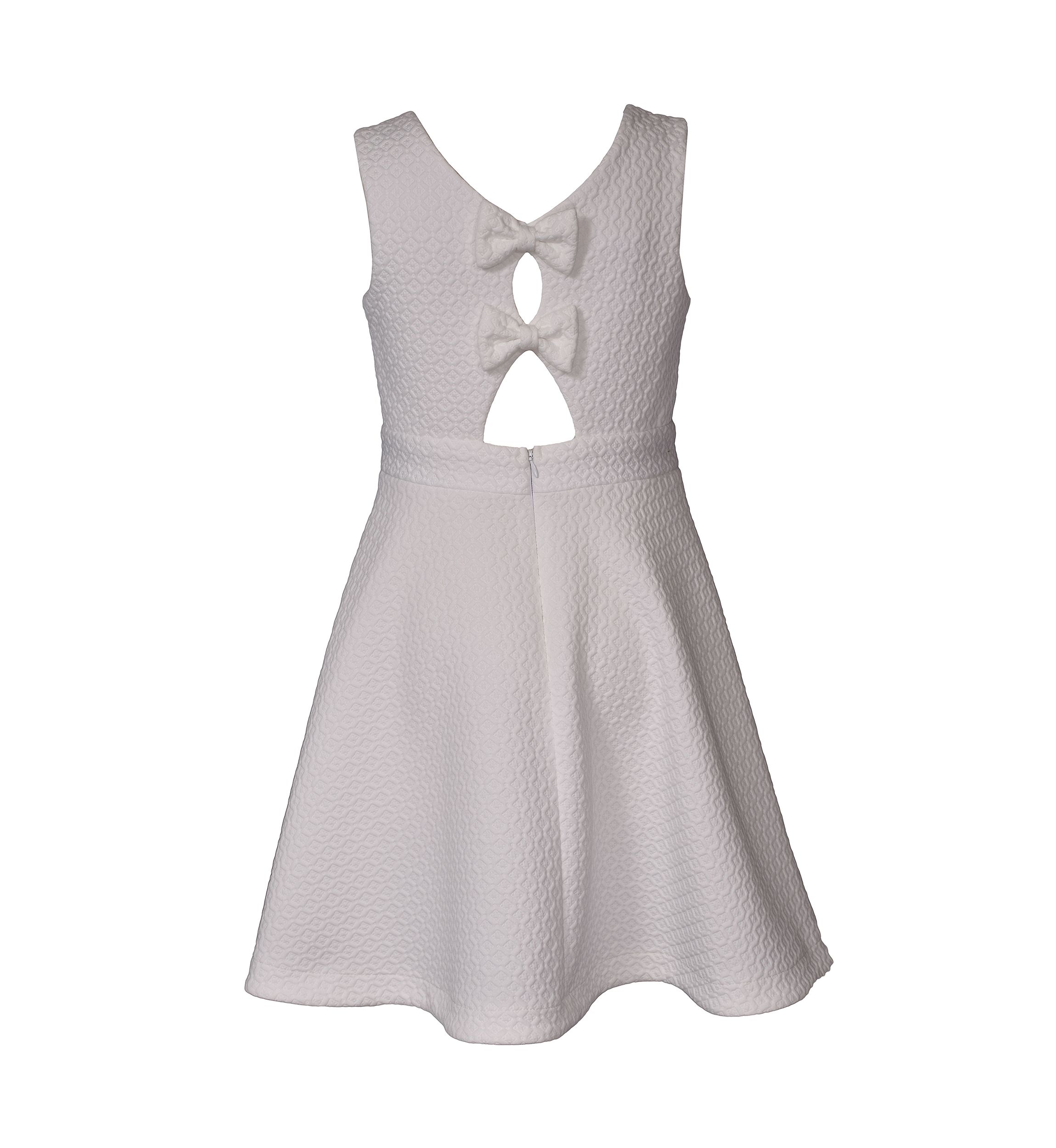 Girls 7-16 Textured Knit Dress