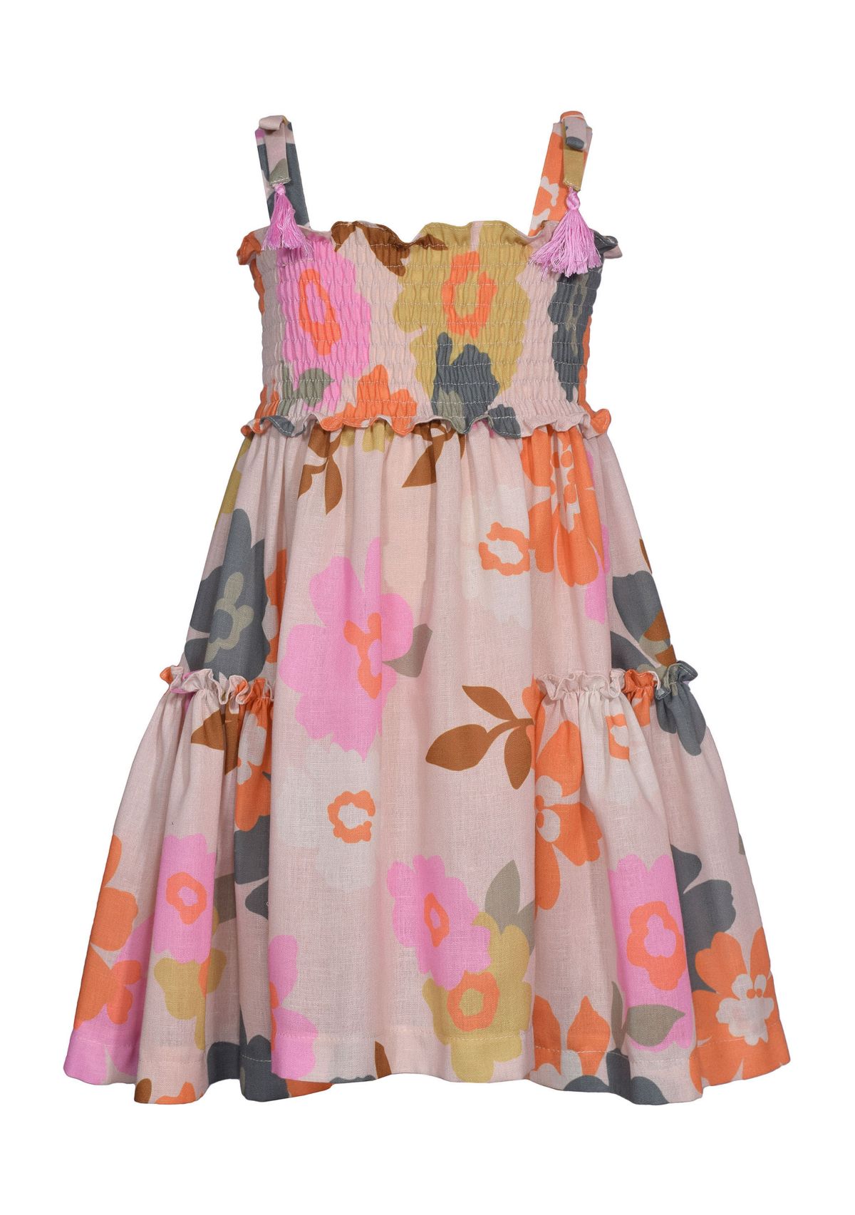 Girls 7-16 Oversized Floral Printed Sundress