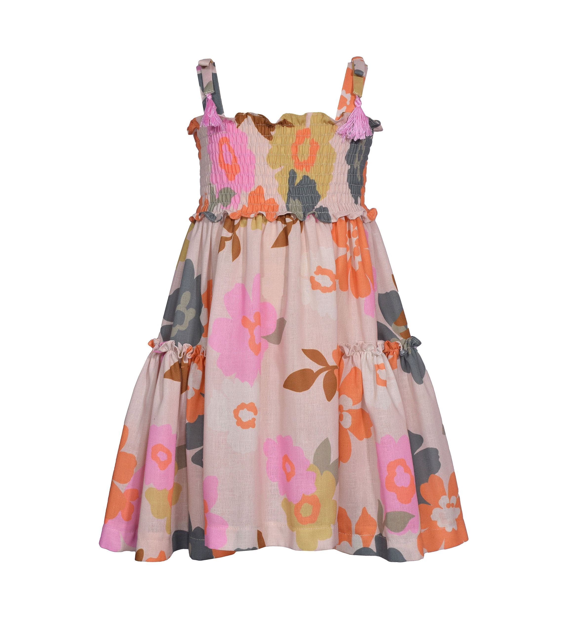 Girls 7-16 Oversized Floral Printed Sundress