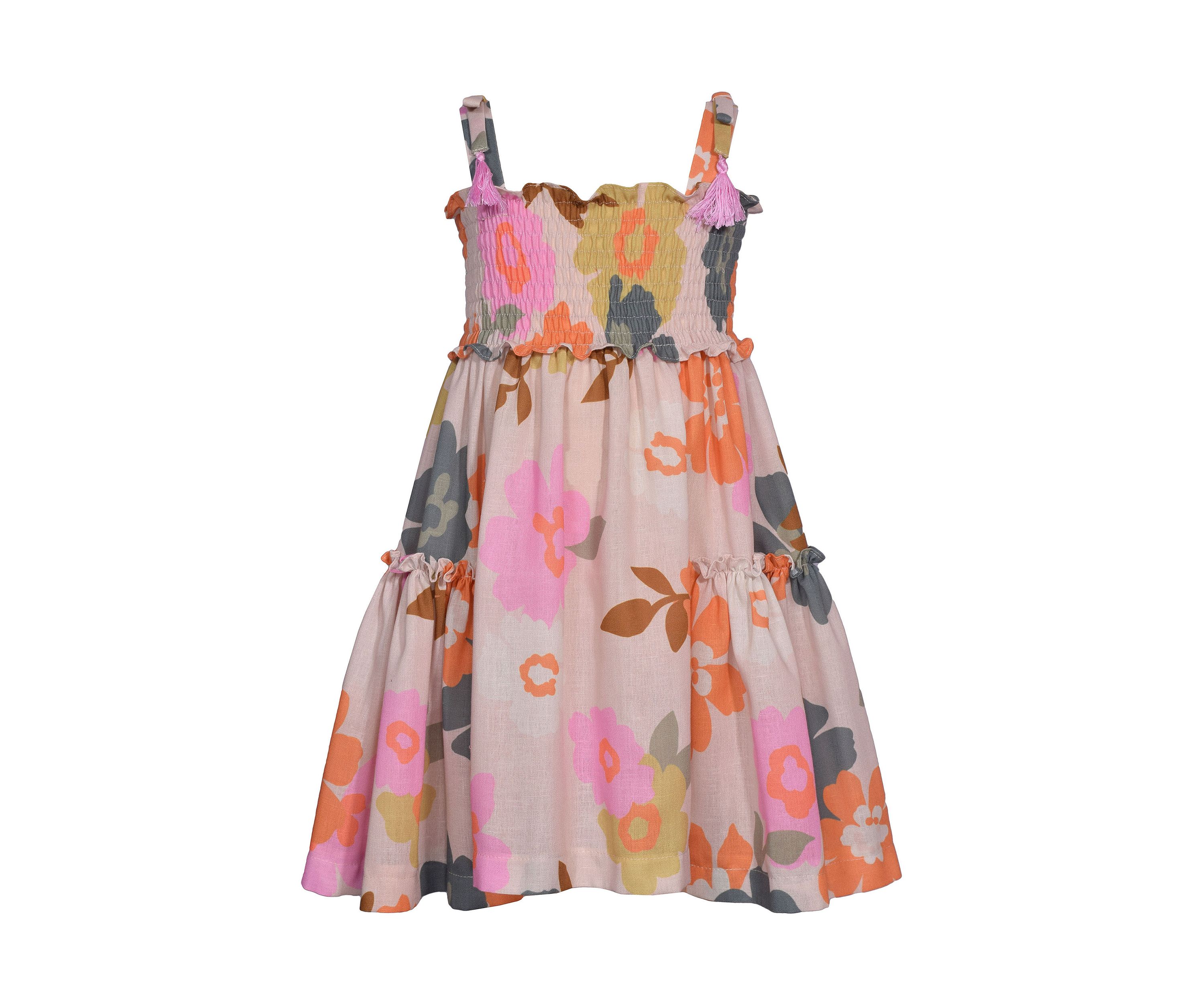 Girls 7-16 Oversized Floral Printed Sundress