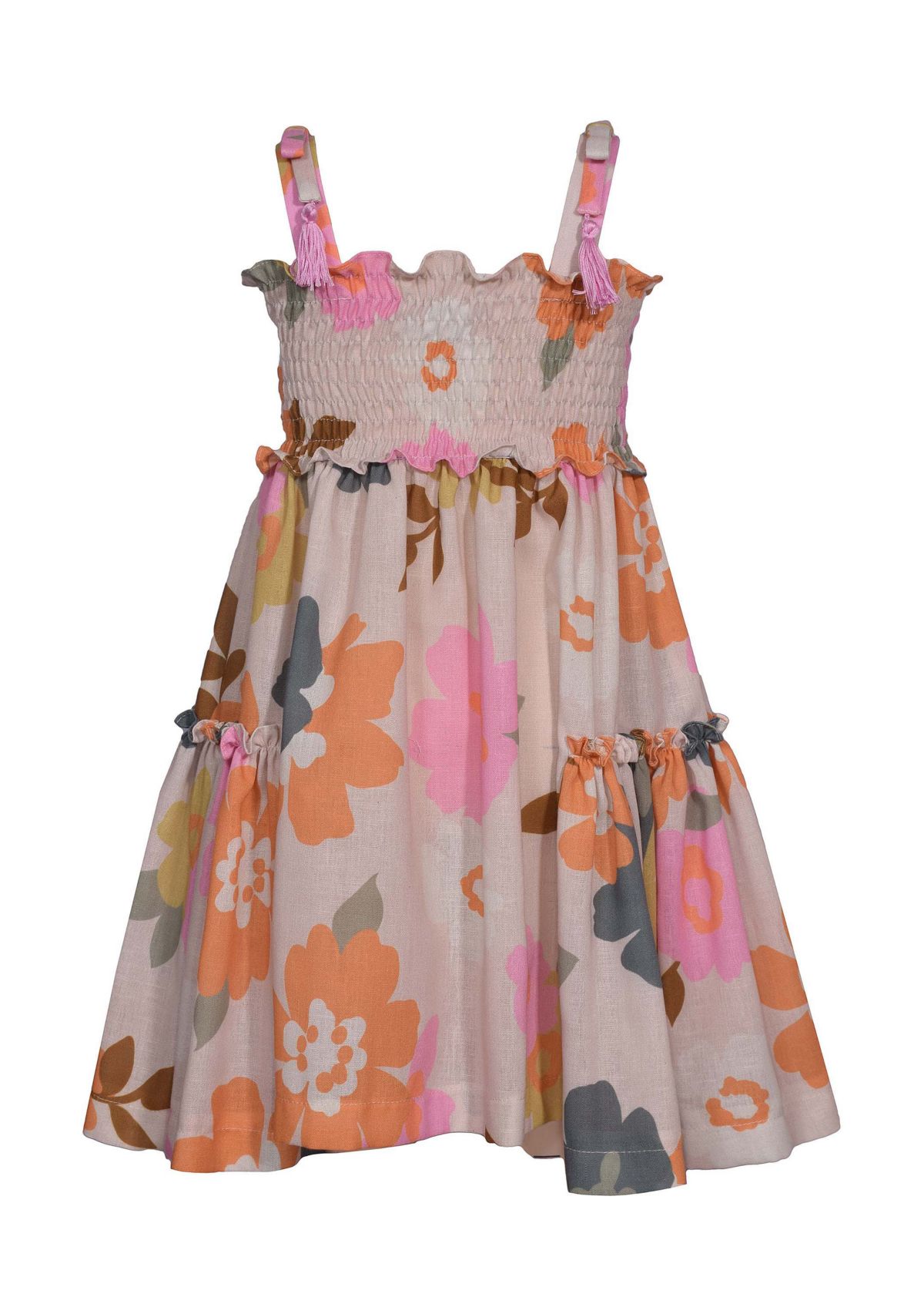 Girls 7-16 Oversized Floral Printed Sundress