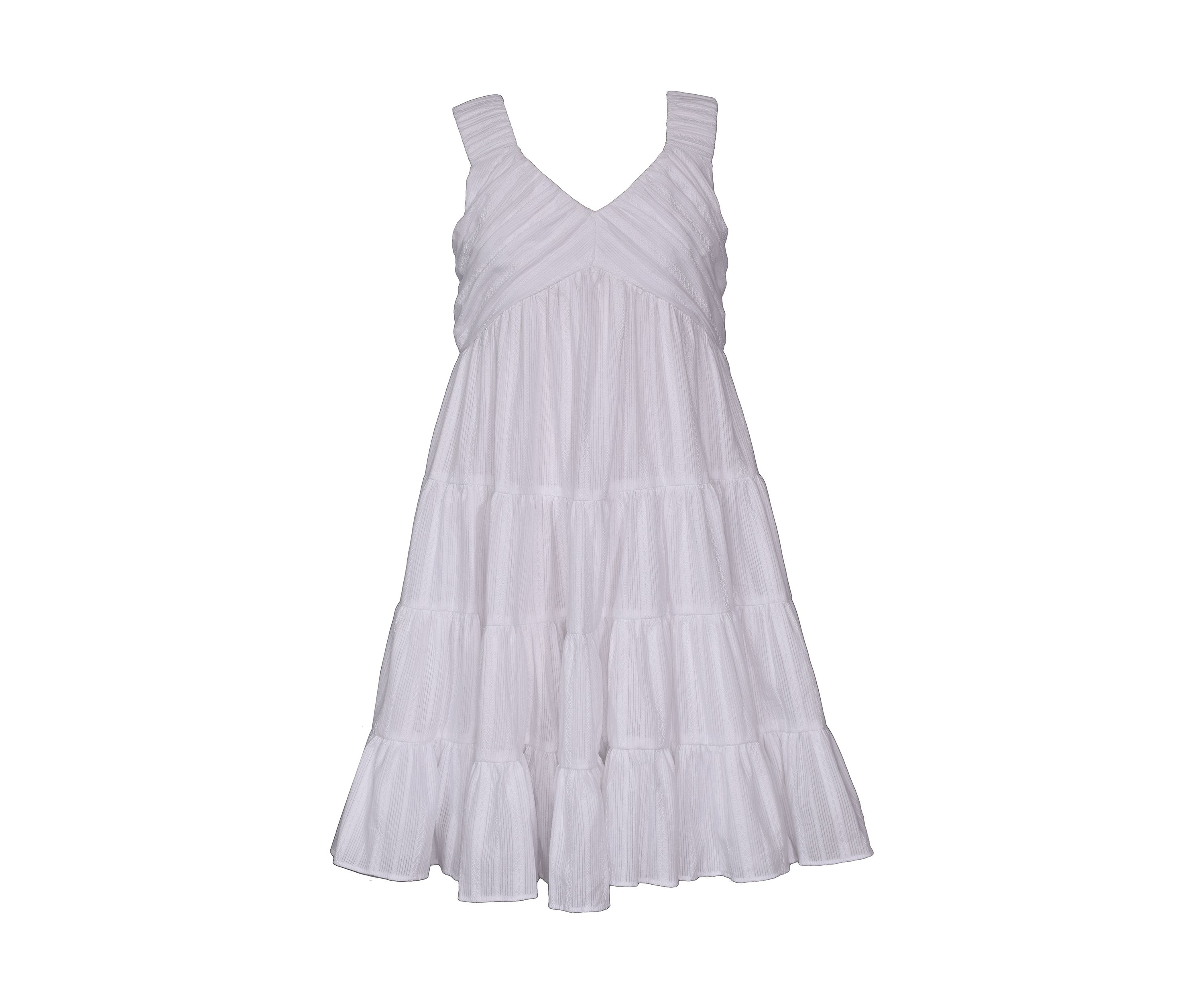Girls 7-16 Tiered V-Neck Sundress