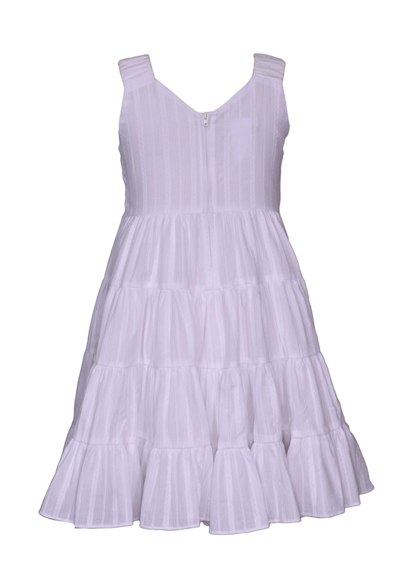 Girls 7-16 Tiered V-Neck Sundress