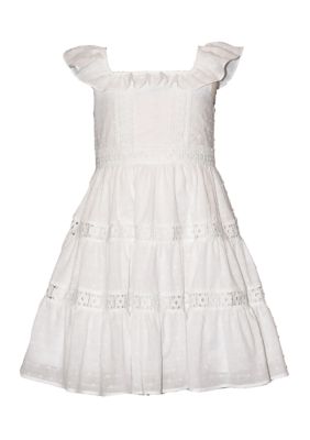 Bonnie Jean Girls 7-16 Lace Inset Dress