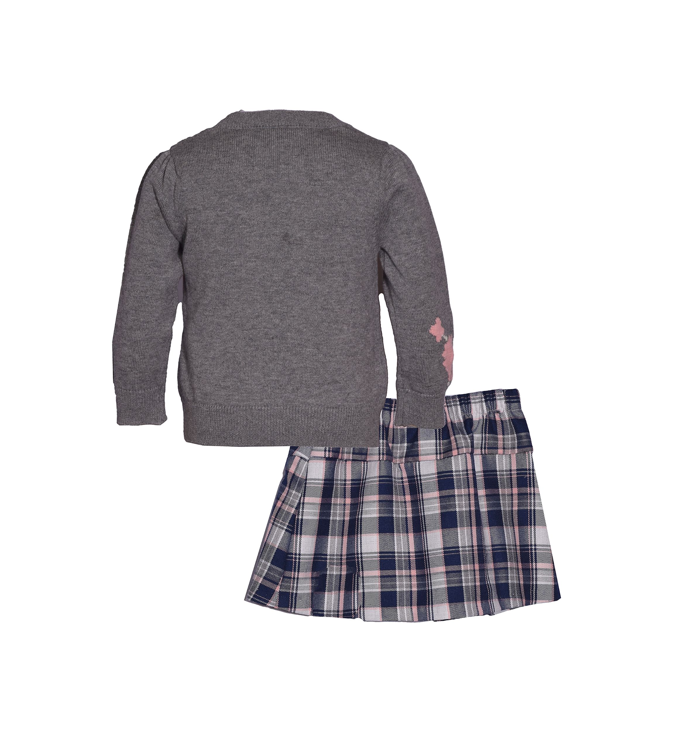 Girls 4-6x Sweater with Skirt Set