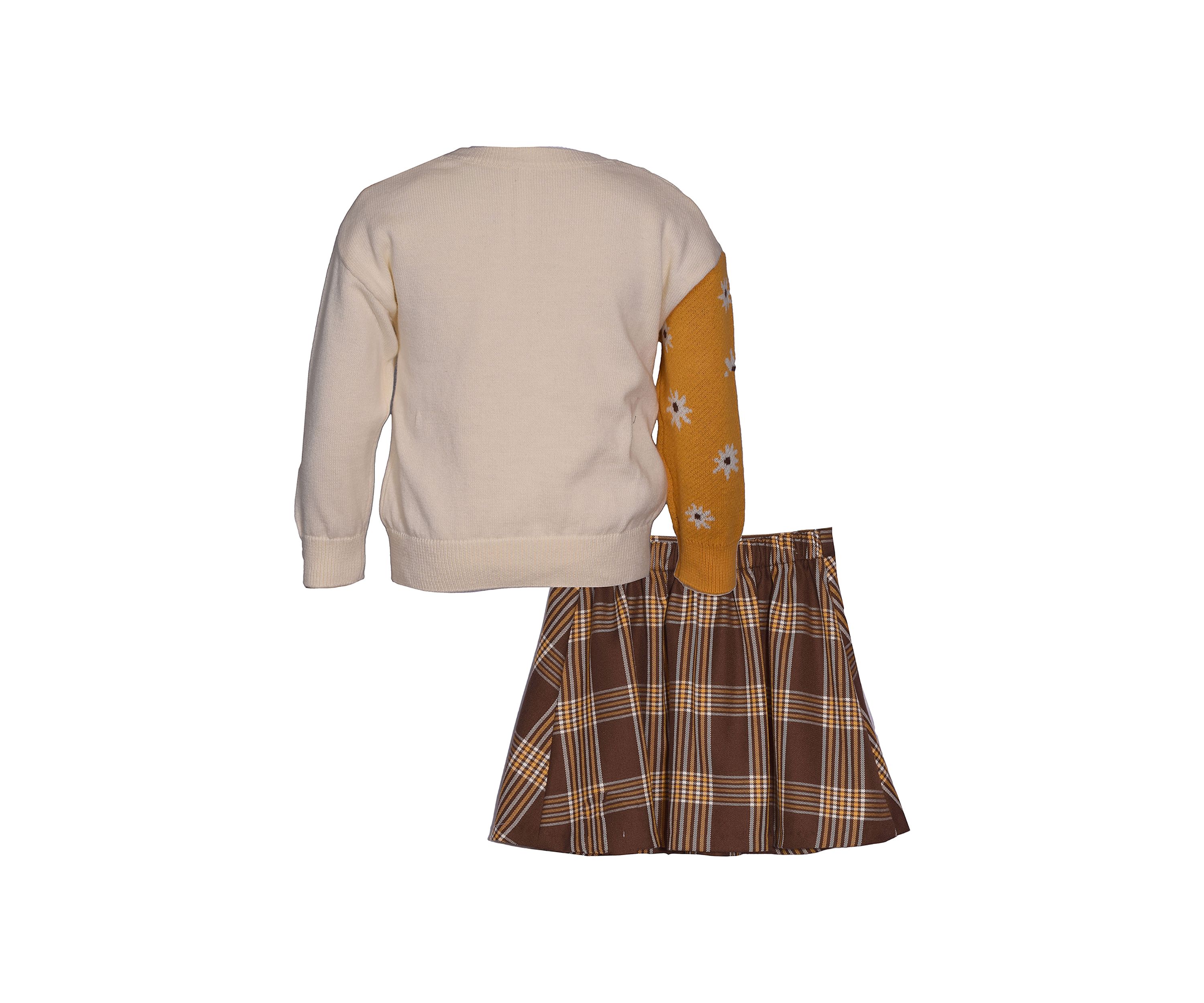 Girls 4-6x Giraffe Sweater Set