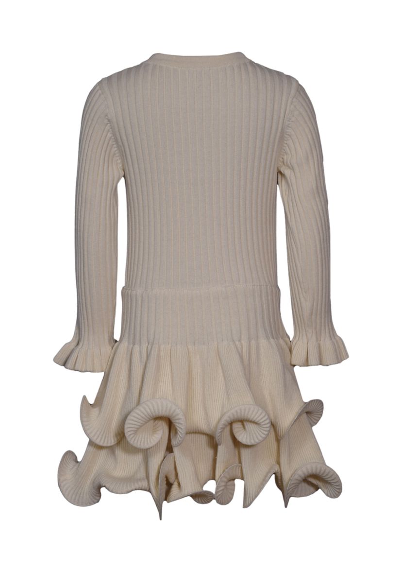 Girls 4-6x Cable Knit Sweater Dress