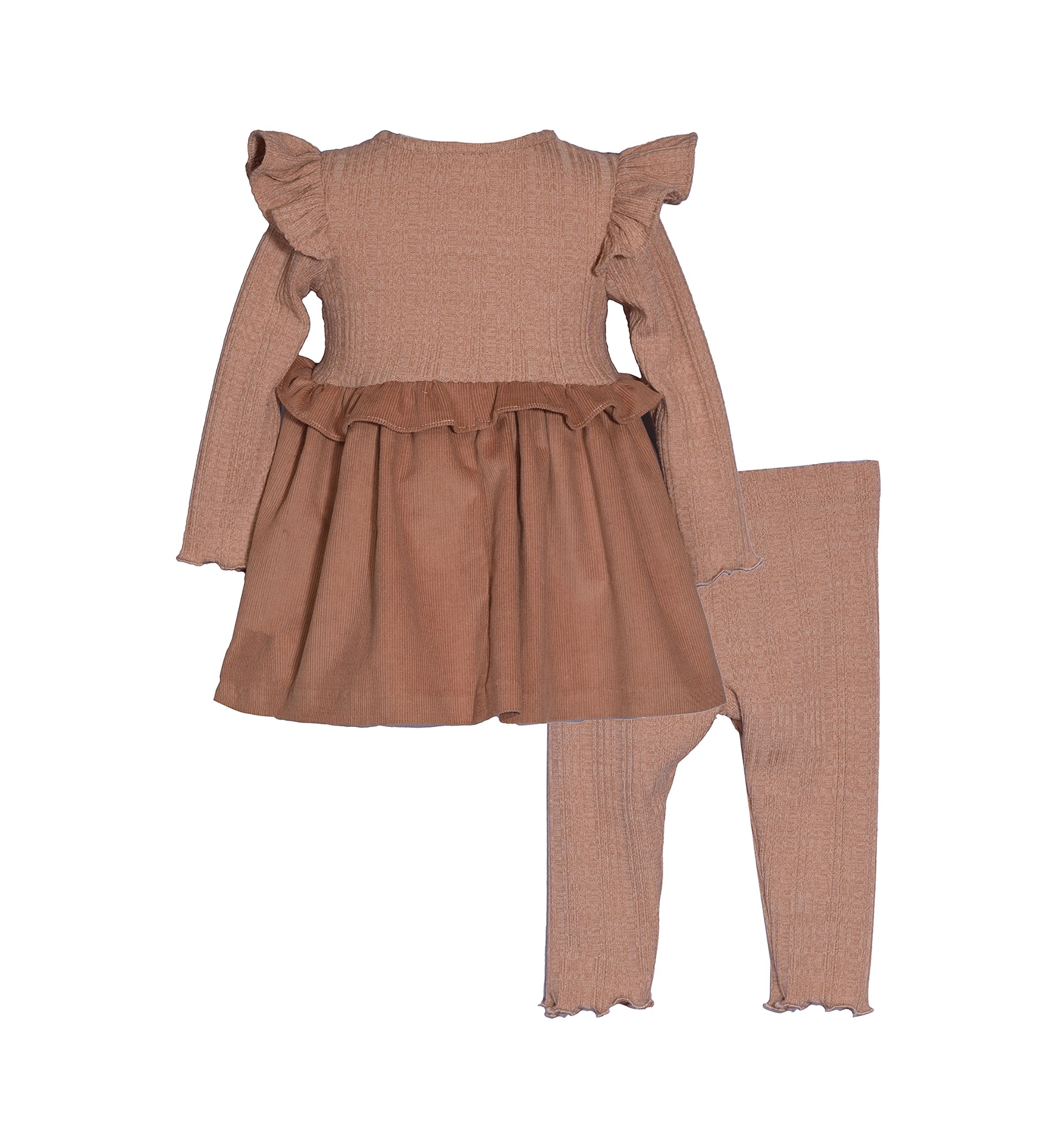 Girls 4-6x Rib Knit Leggings Set