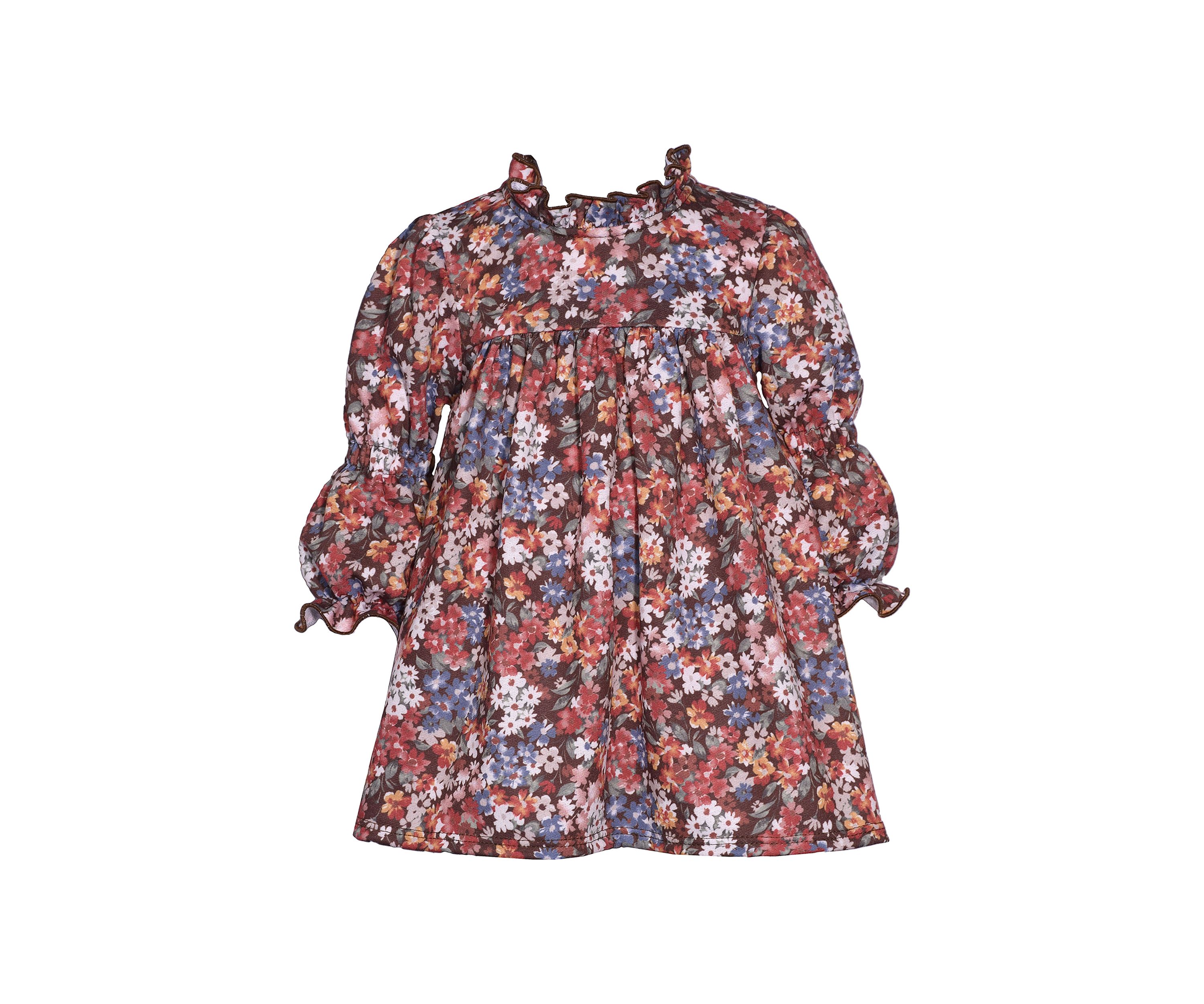 Girls 4-6x Floral Printed Dress