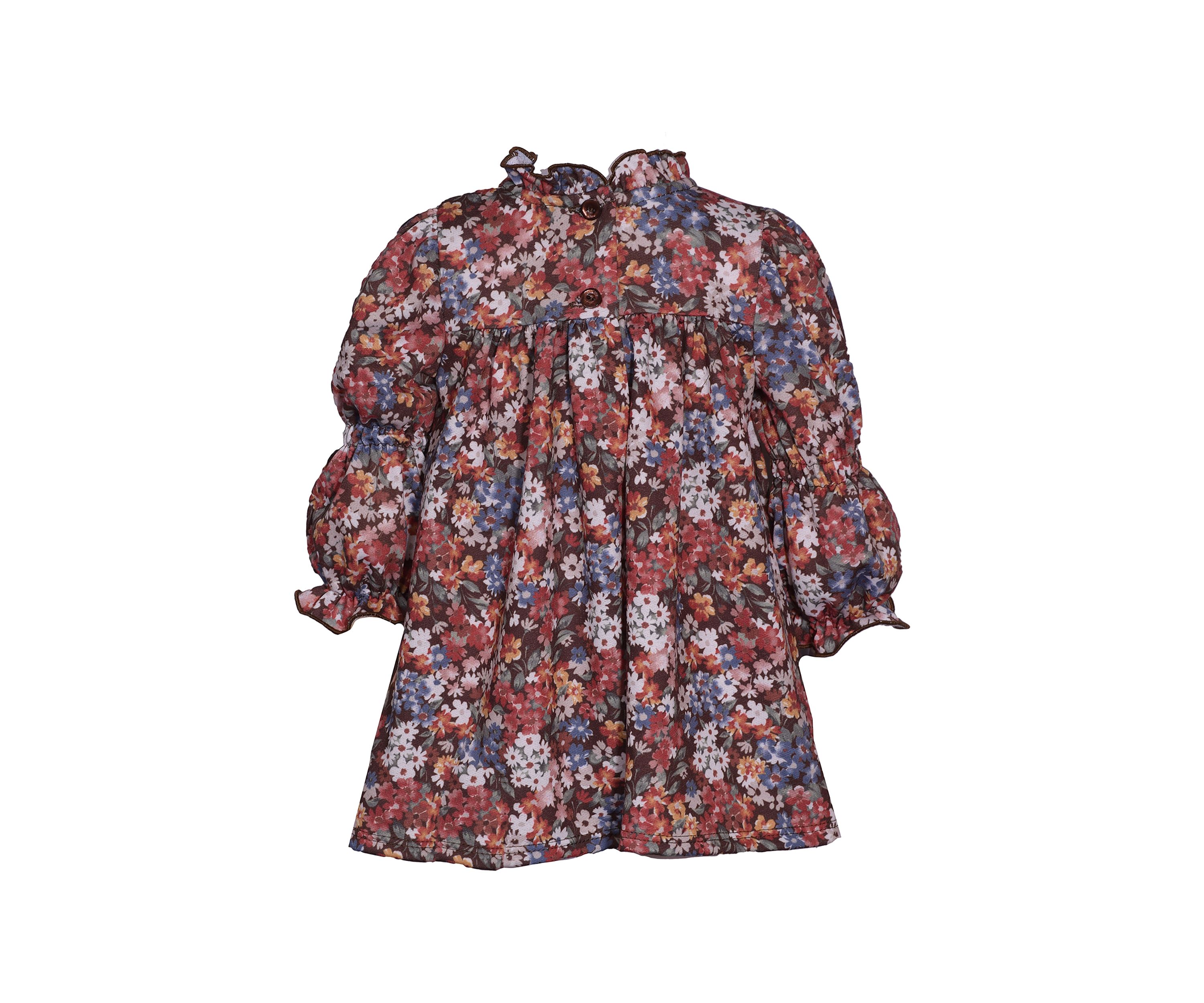 Girls 4-6x Floral Printed Dress