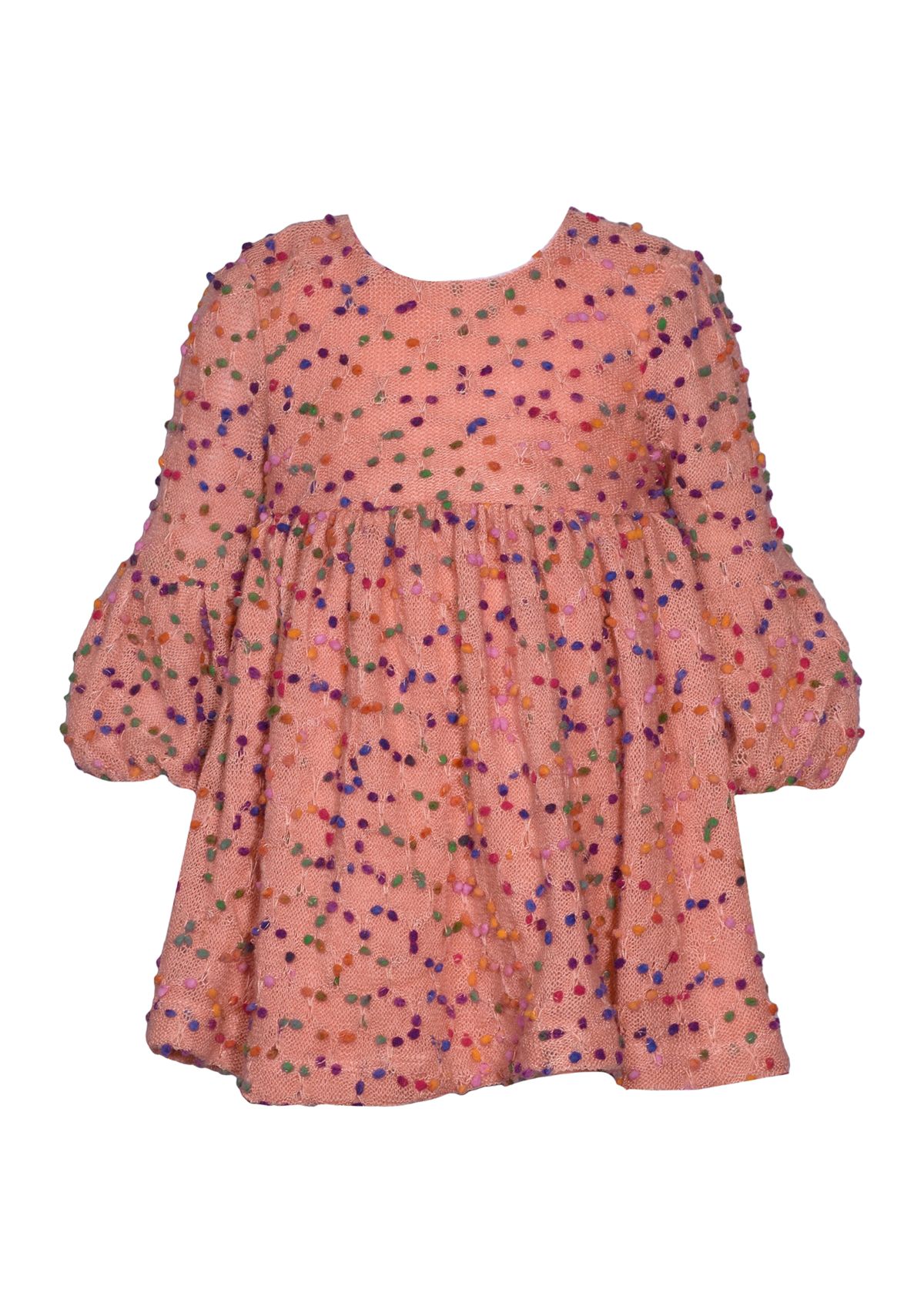 Girls 4-6x Confetti Dot Dress
