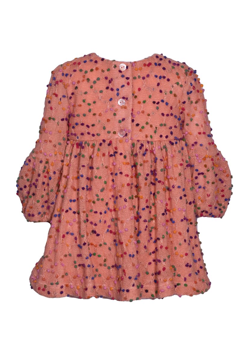 Girls 4-6x Confetti Dot Dress