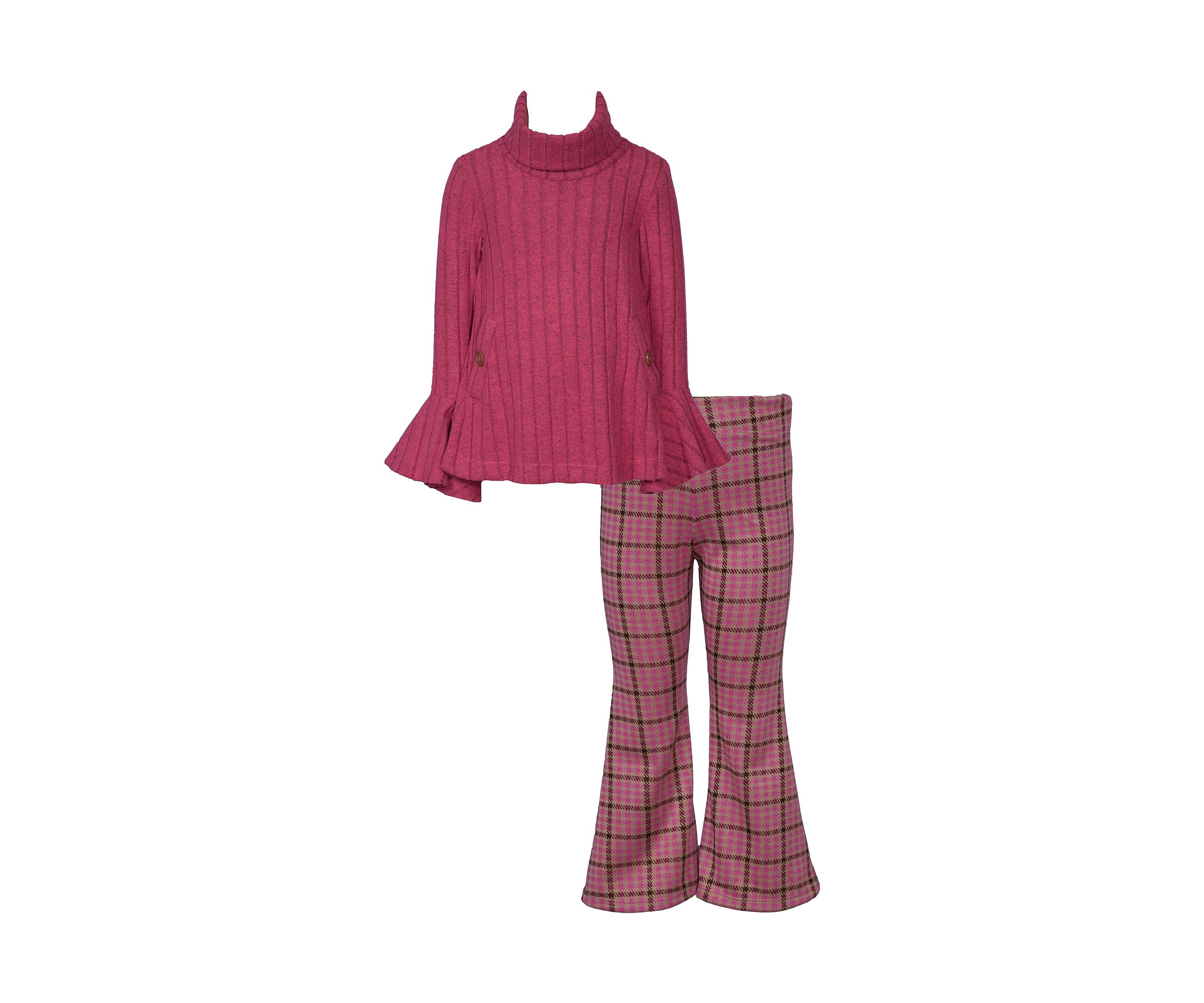 Girls 4-6x Sweater and Printed Leggings Set