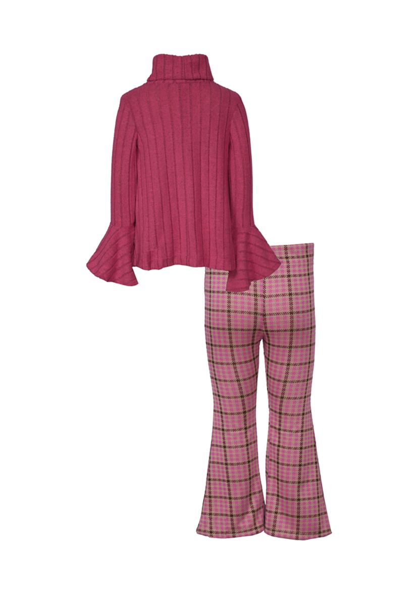 Girls 4-6x Sweater and Printed Leggings Set