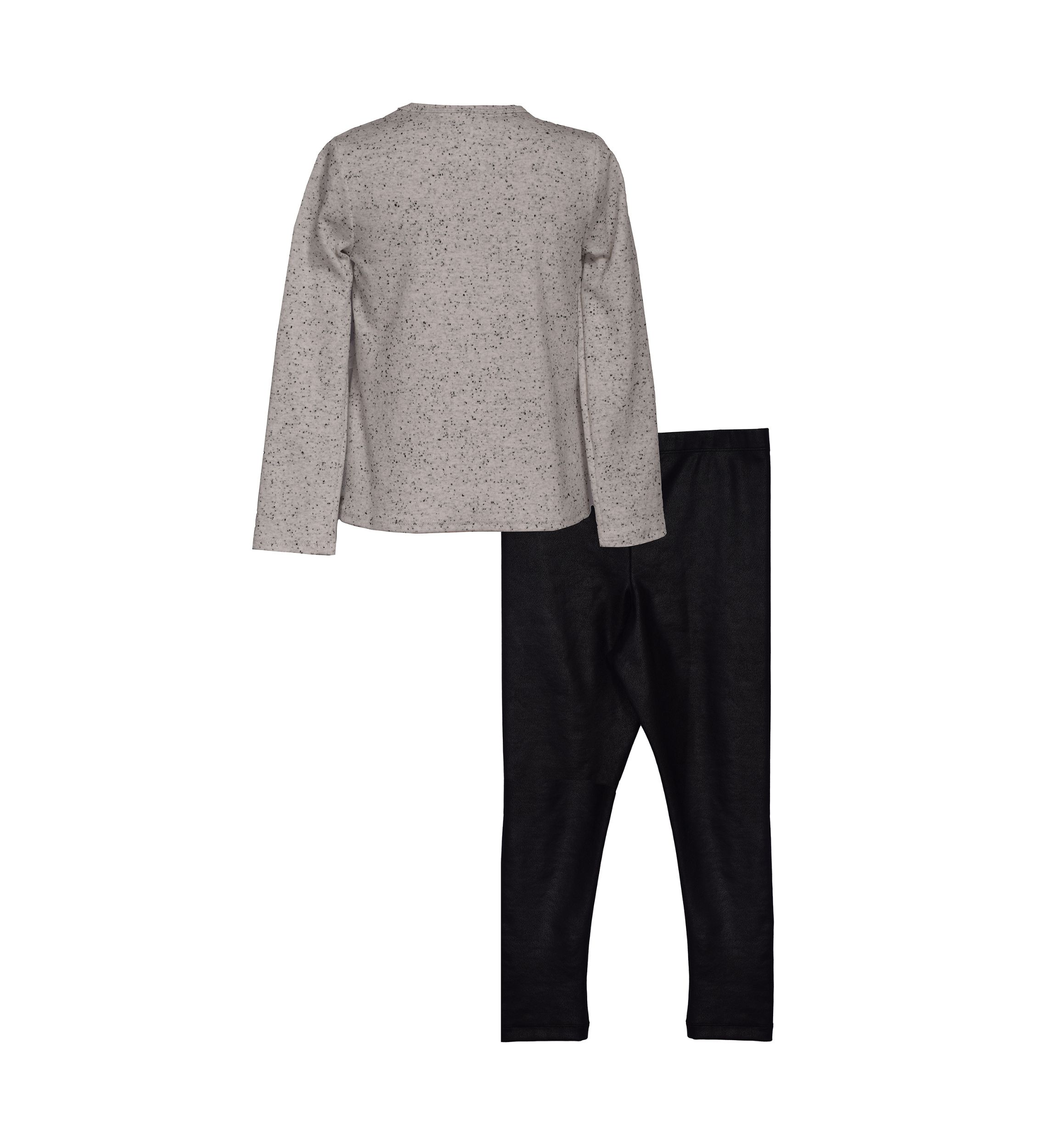 Girls 4-6x Speckle Top and Leggings Set