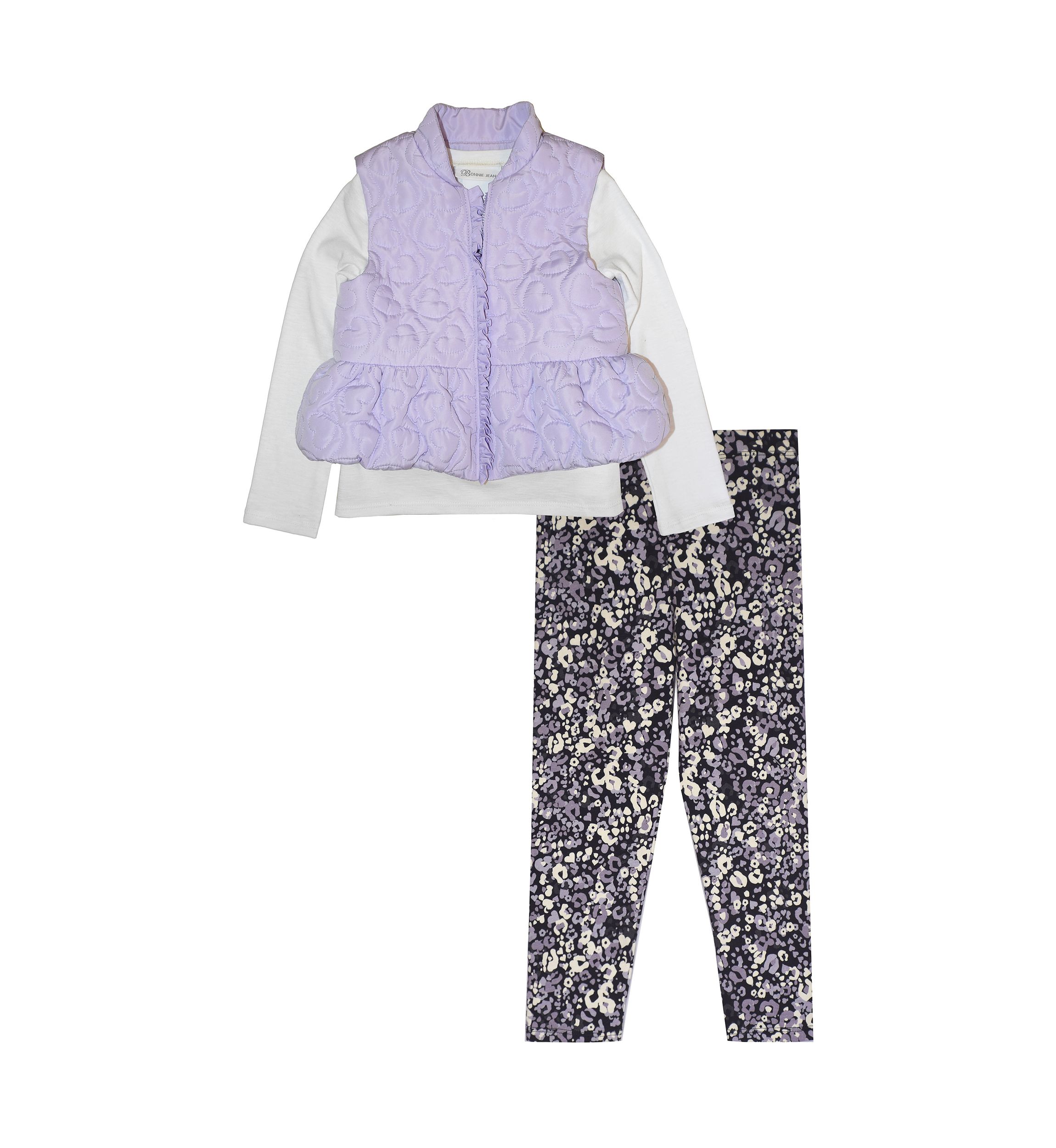 Girls 4-6x Vest Set 